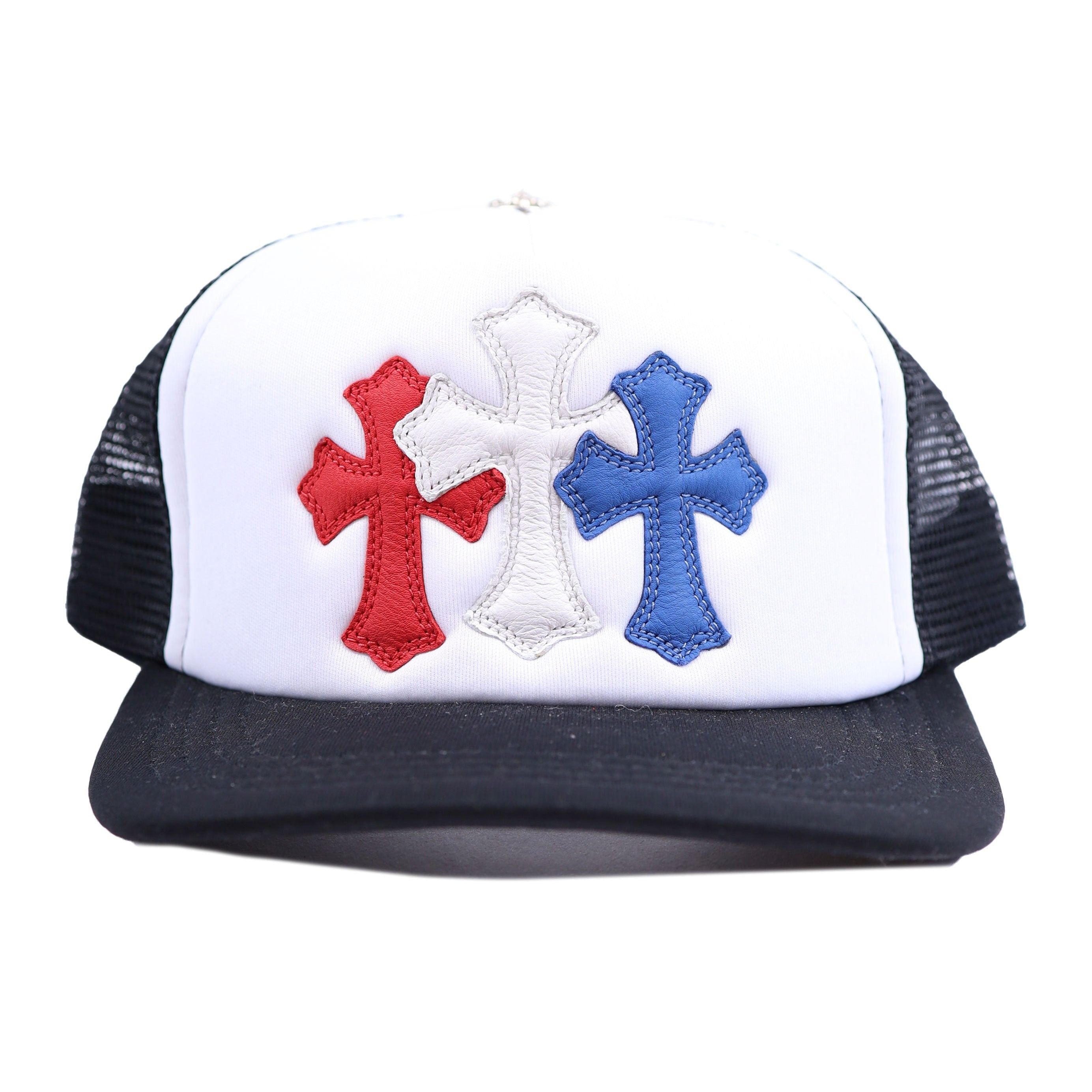 Chrome Hearts CHROME HEARTS CEMETERY HAT RED WHITE BLUE Size ONE SIZE - 1 Thumbnail