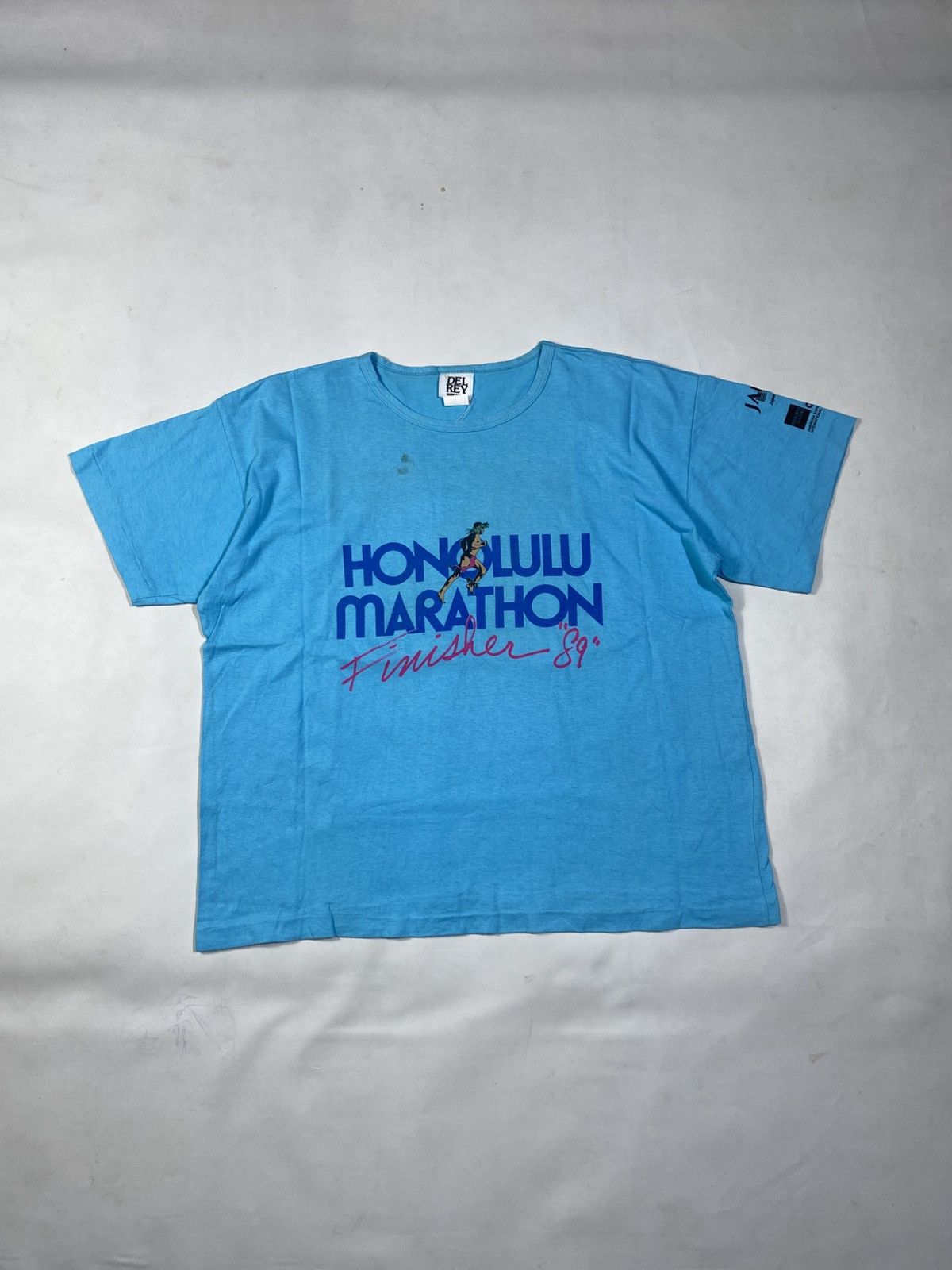 Vintage Vintage Single Stitch Honolulu Marathon Finisher Hawaii 1989 Size US S / EU 44-46 / 1 - 1 Thumbnail