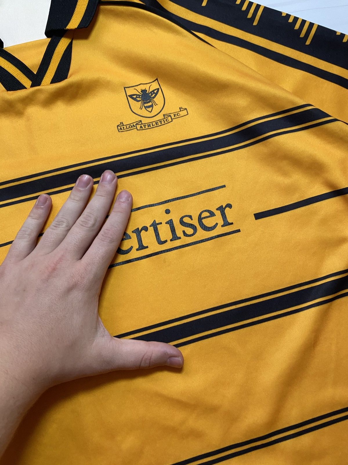 Vintage Vintage Alloa Athletic 2001/02 home soccer football jersey Size US XL / EU 56 / 4 - 8 Thumbnail