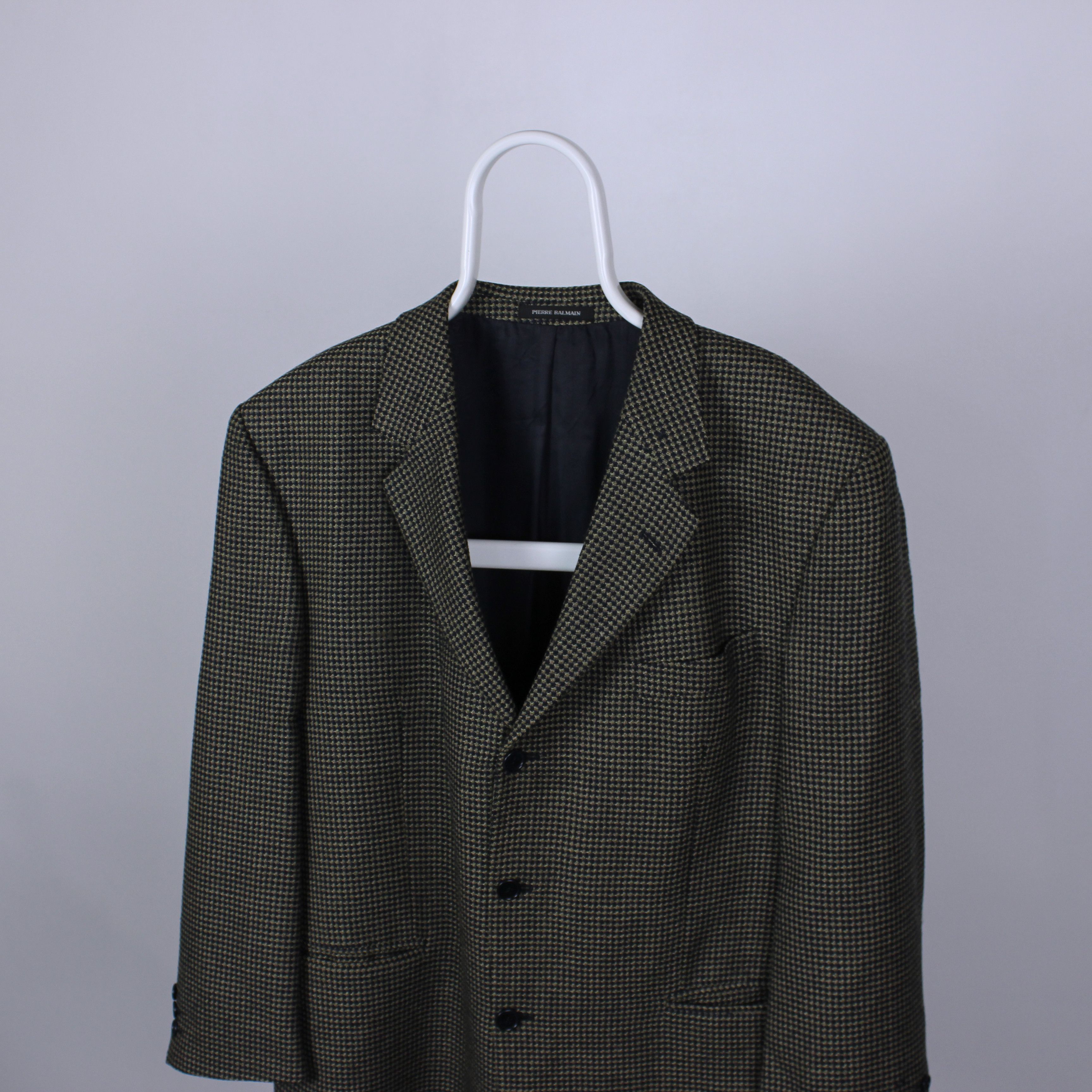 Pierre Balmain Pierre Balmain blazer vintage men L XL multi wool Size 44R - 1 Thumbnail