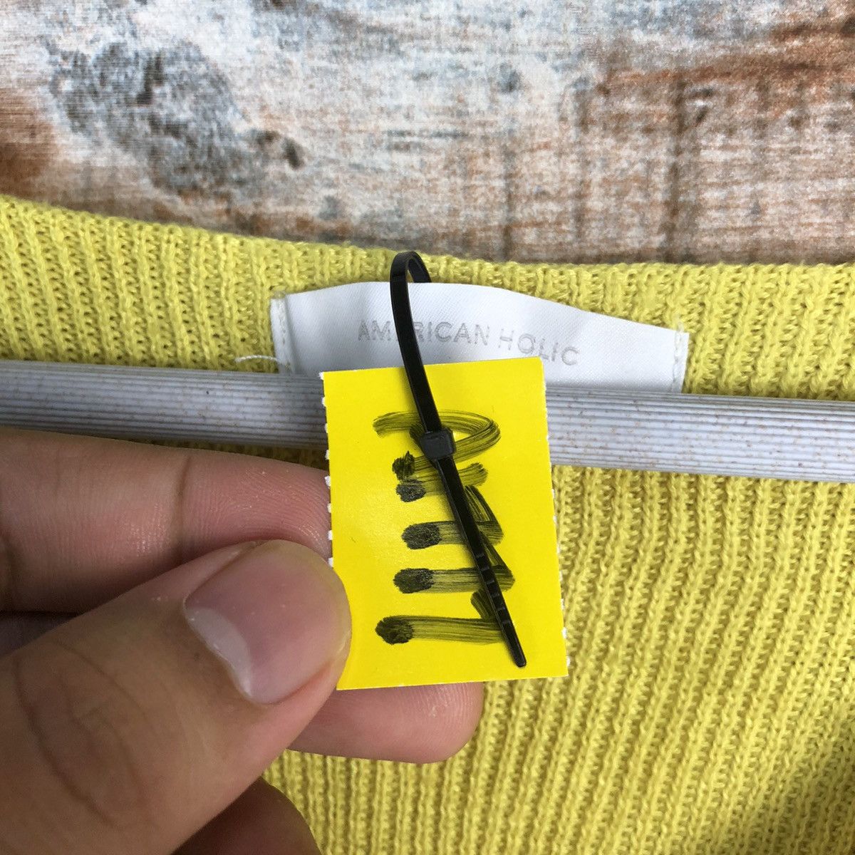 Homespun Knitwear × Japanese Brand American Holic Yellow Knitwear #A1777 Size M / US 6-8 / IT 42-44 - 9 Thumbnail