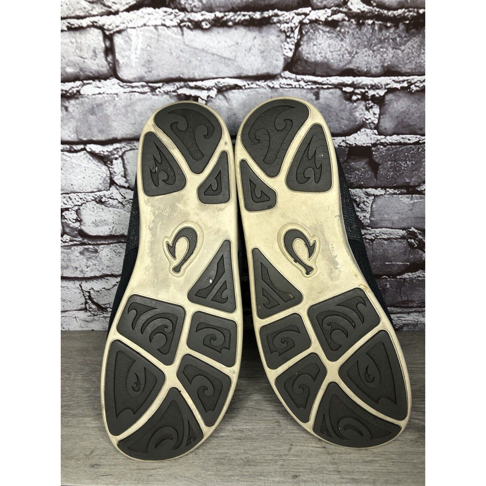 Olukai Olukai Nohea Moku Blue Gray Mesh Casual Slip On Sneakers Sho Size US 13 / EU 46 - 16 Thumbnail