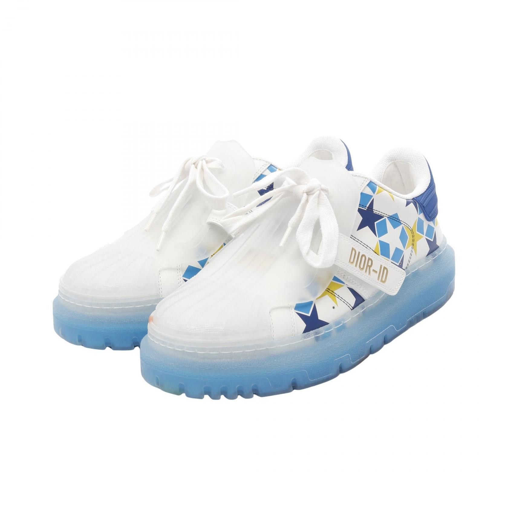 Dior Dior Christian Dior ID Leather Rubber Sneakers Leather Shoes Size ONE SIZE - 1 Thumbnail
