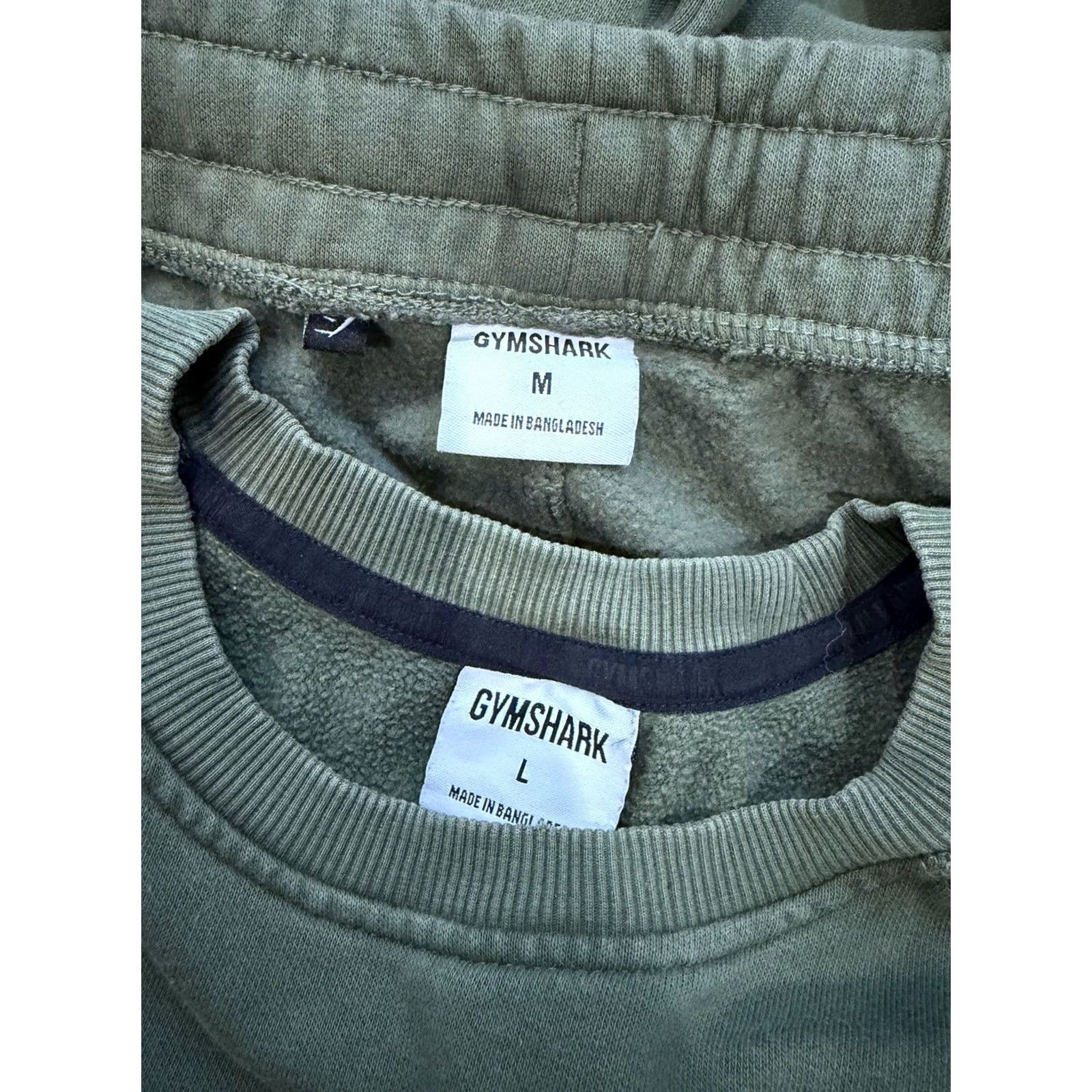 Gymshark Gymshark Men's Green Crest Sweatshirt Joggers Set Outfit/Set M/L Athleisure Gym Size US M / EU 48-50 / 2 - 3 Thumbnail