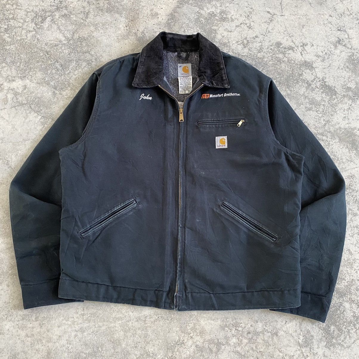 Carhartt Vintage Carhartt Detroit Blanket Lined Worker Jacket J01 Size US L / EU 52-54 / 3 - 2 Thumbnail