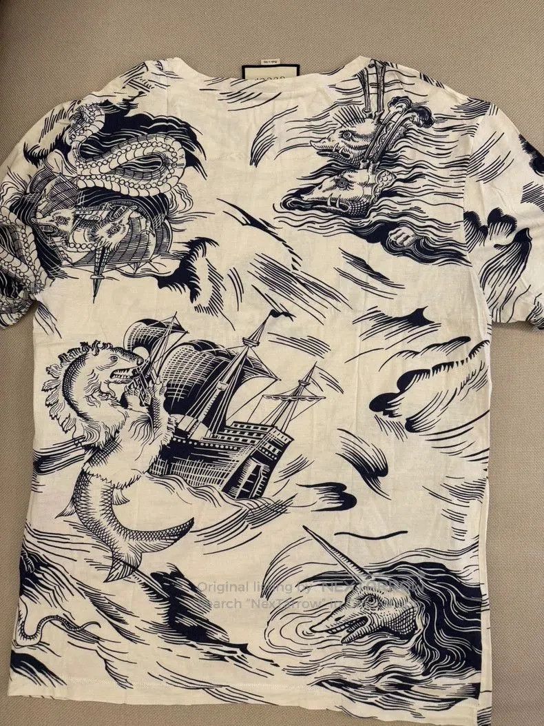 Gucci Gucci Men's Graphic Short Sleeve T. Size US M / EU 48-50 / 2 - 4 Thumbnail