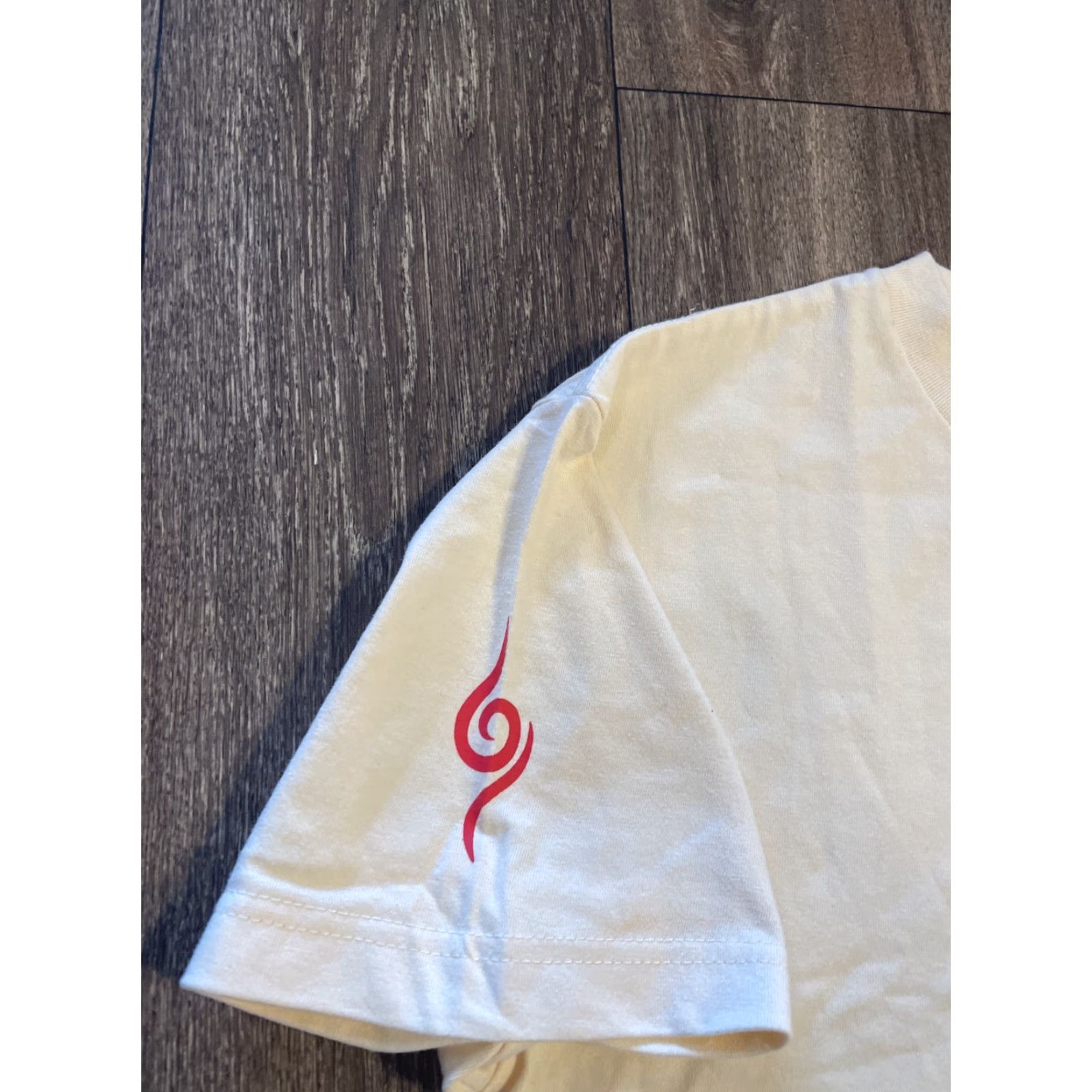 Doublet VINTAGE Itachi Uchiha Naruto Anime Double-Sided T-Shirt Small Cream Men S Boots Theme Anime Womens/Mens Size US S / EU 44-46 / 1 - 5 Thumbnail
