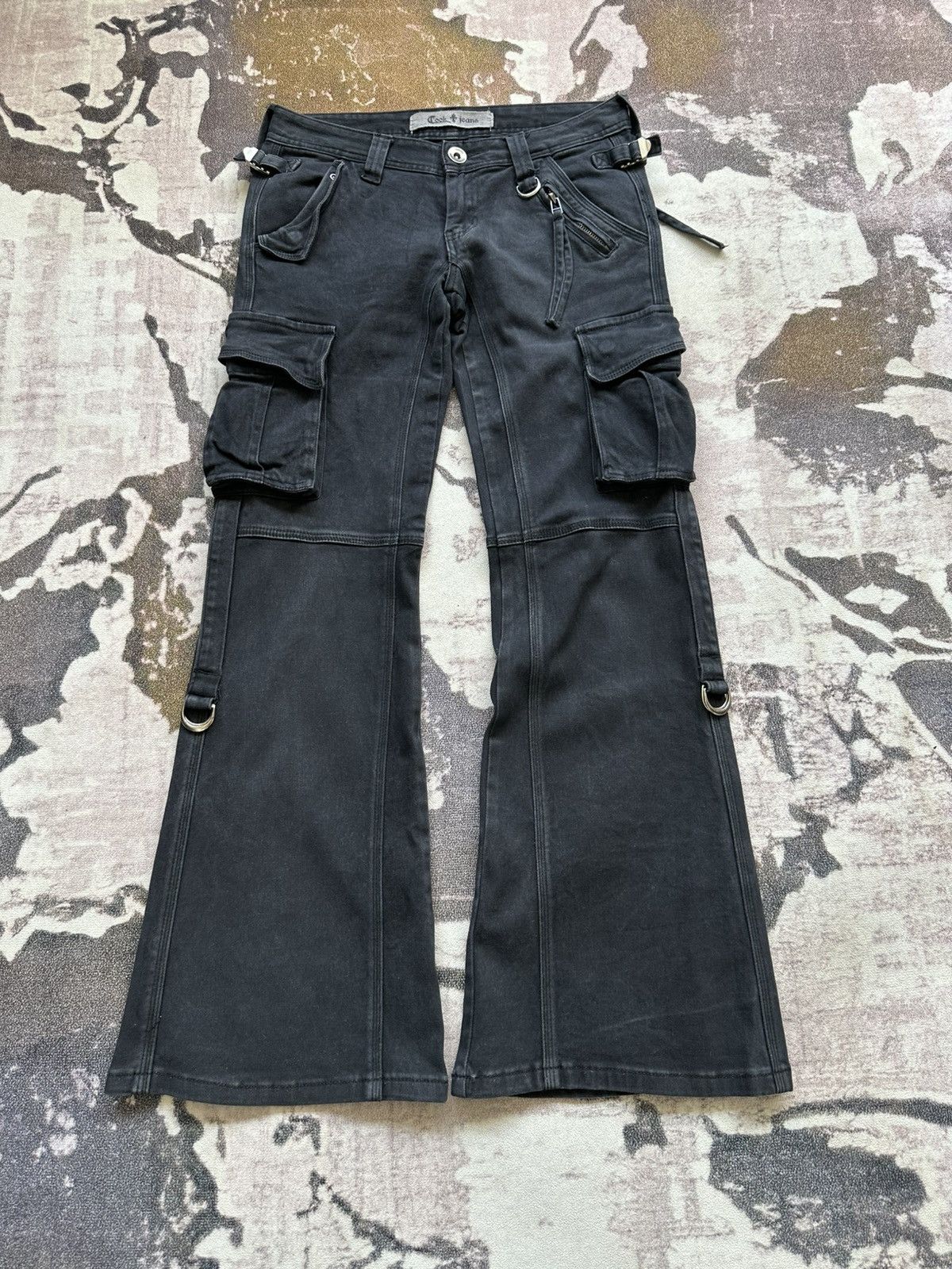 Cook Jeans 00's Cook Jeans V-kei cargo flared pants Size US 30 / EU 46 - 1 Thumbnail
