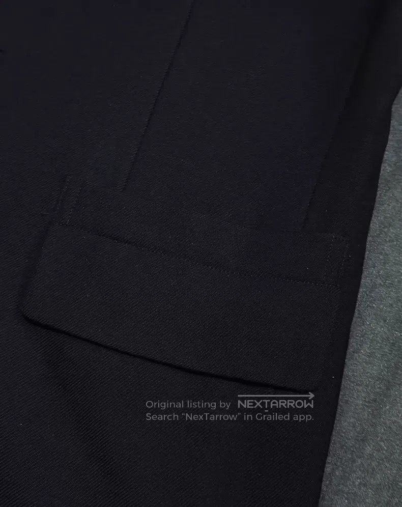 Yohji Yamamoto Yohji Yamamoto size s 98 SS irregular four button blazer Size 36S - 4 Thumbnail