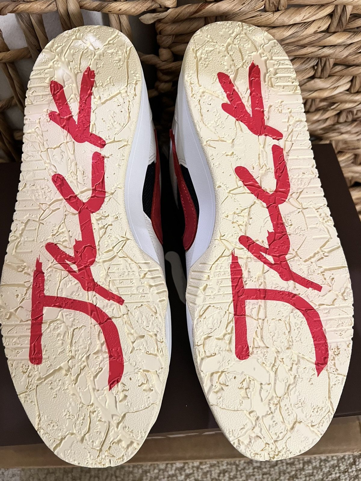 Travis Scott Travis Scott Jumpman Jacks TR Red Size US 12 / EU 45 - 3 Thumbnail