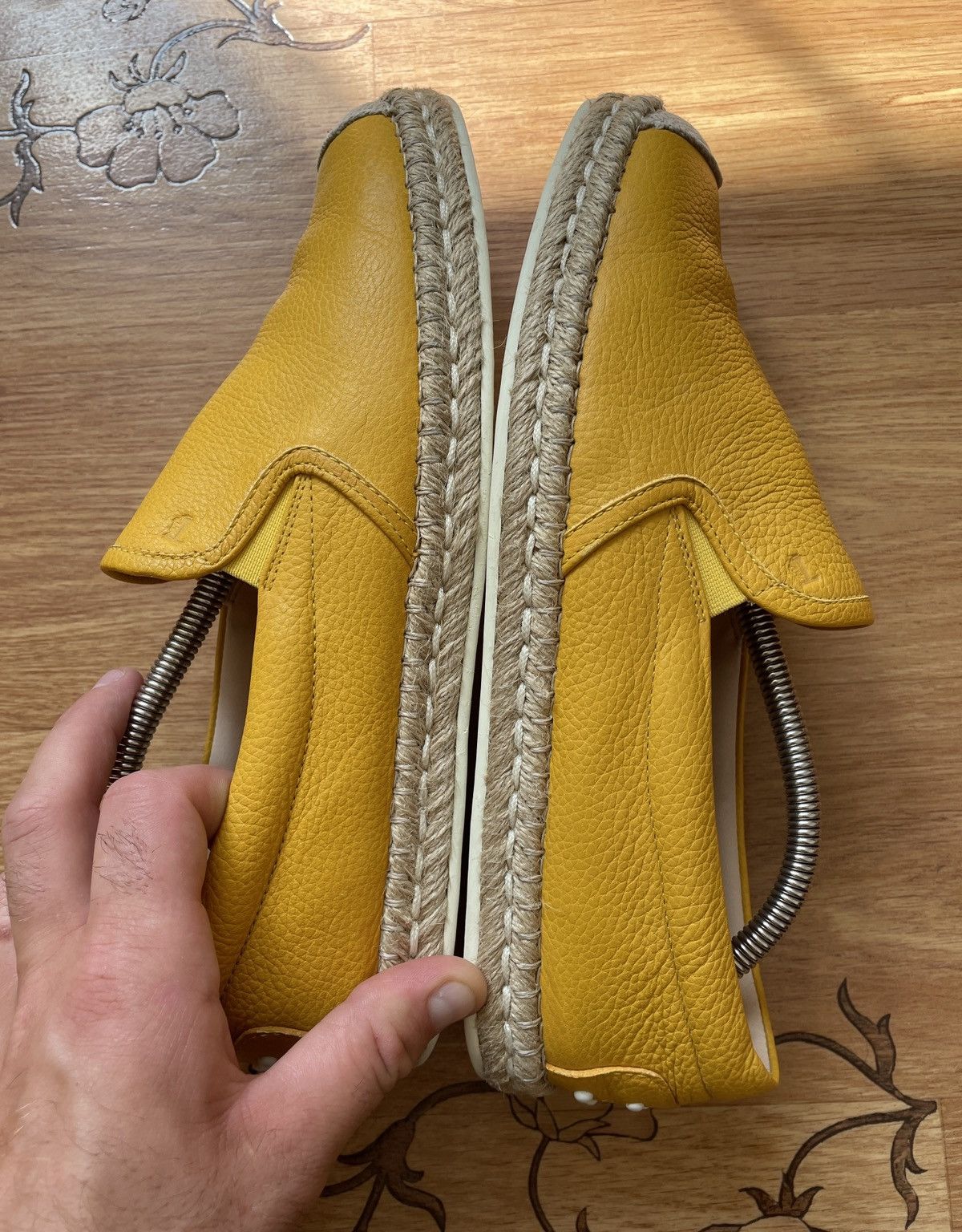 Tod's Tod’s Slip Ons in Yellow, Women’s Leather espadrilles Size US 10 / IT 40 - 16 Thumbnail