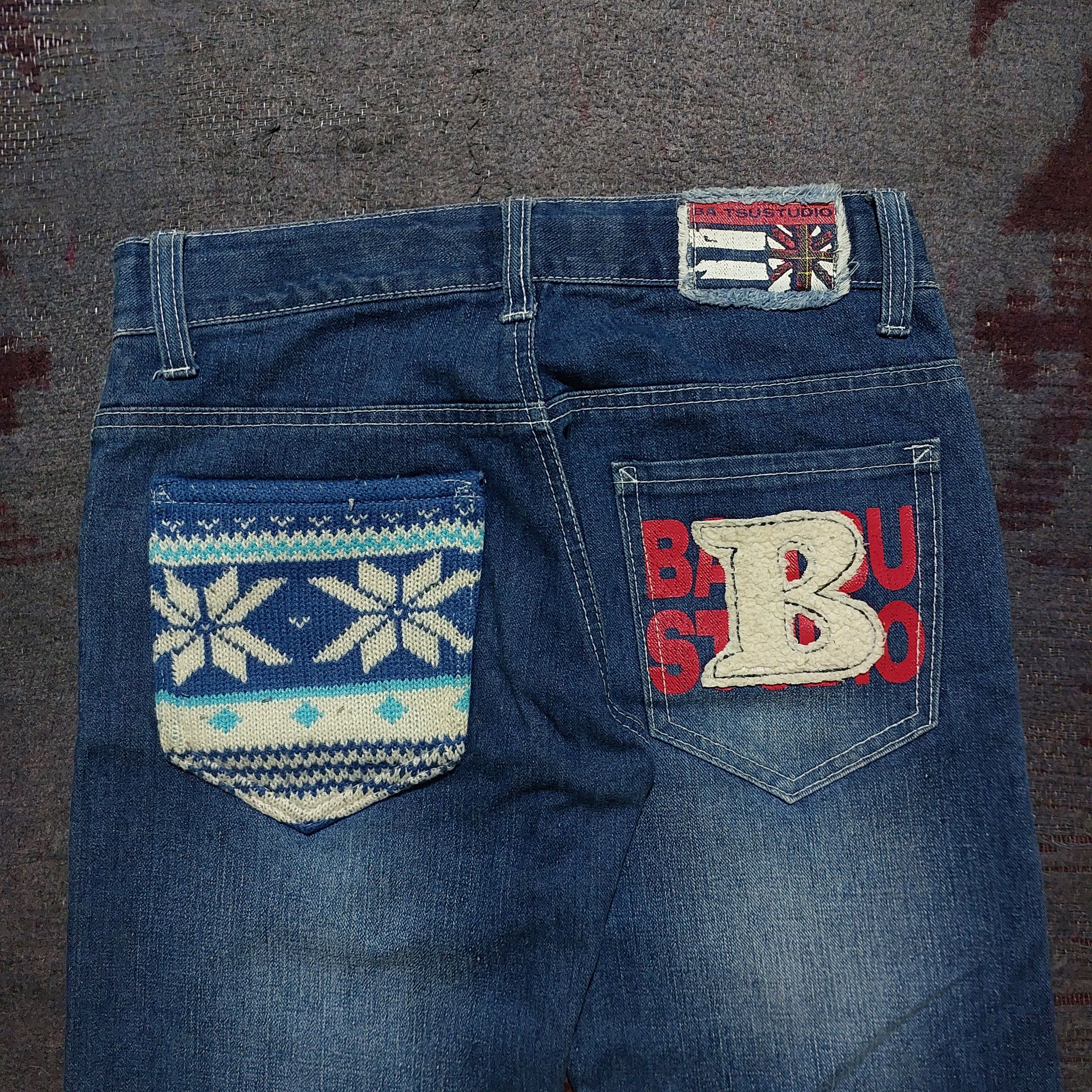 Japanese Brand BA-TSUSTUDIO navajo pocket wol blue jeans Size US 30 / EU 46 - 4 Thumbnail