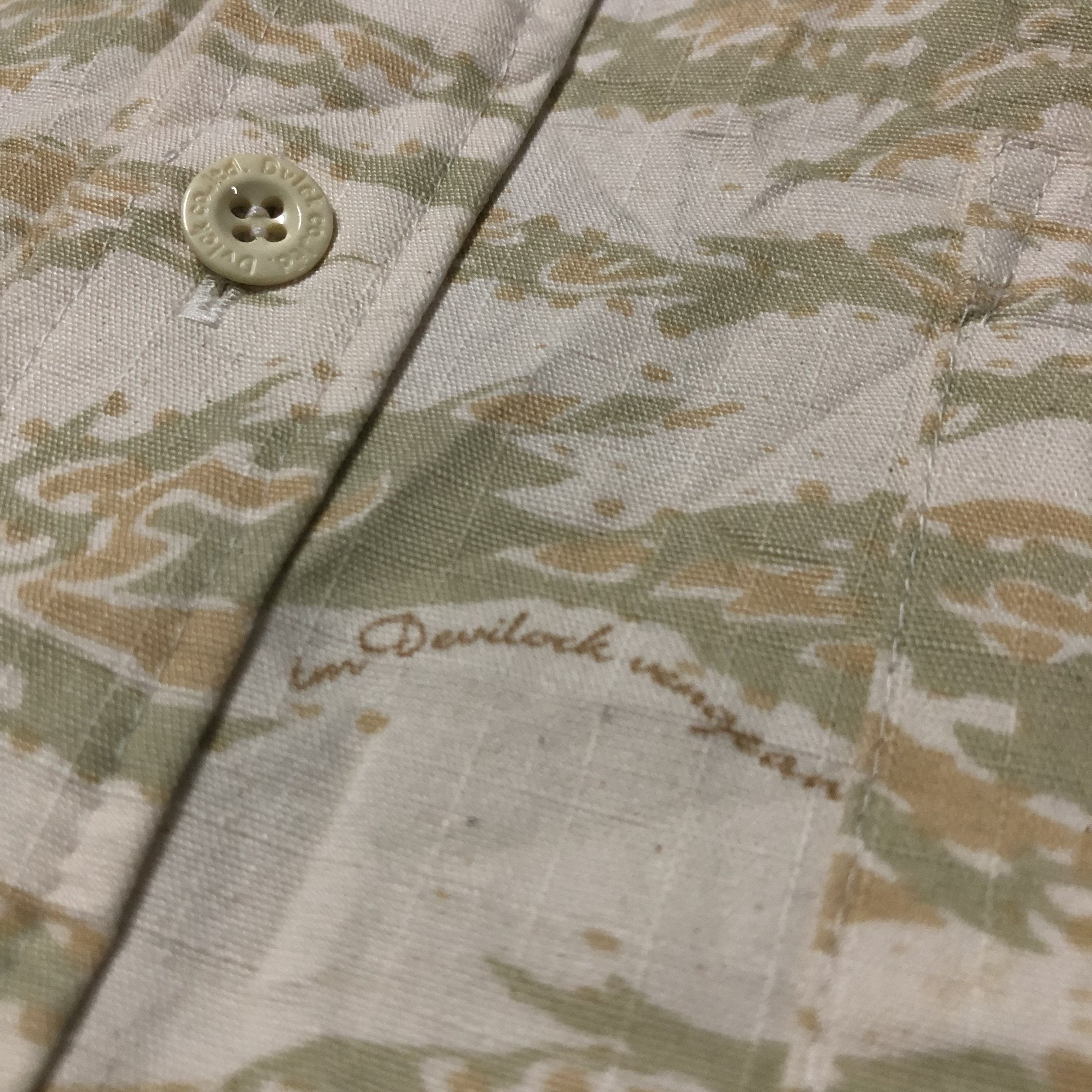 Devilock Vintage Y2k 2003 Devilock x Vengeance Japan camo army shirt Size US M / EU 48-50 / 2 - 4 Thumbnail