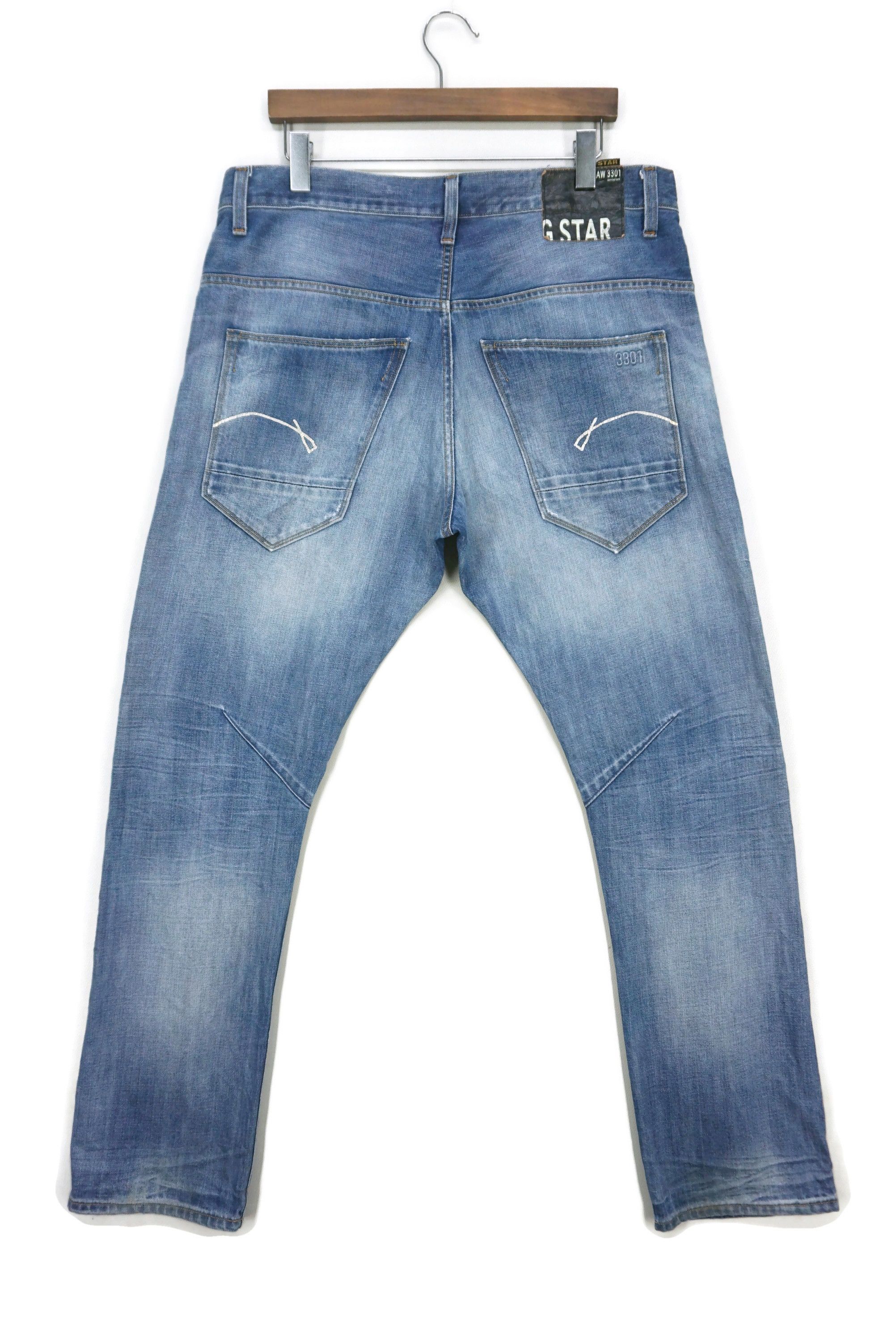 G-Star G-star Jeans Size W37xL32.5 Morris Tapered Button Fly Denim Size US 36 / EU 52 - 2 Thumbnail