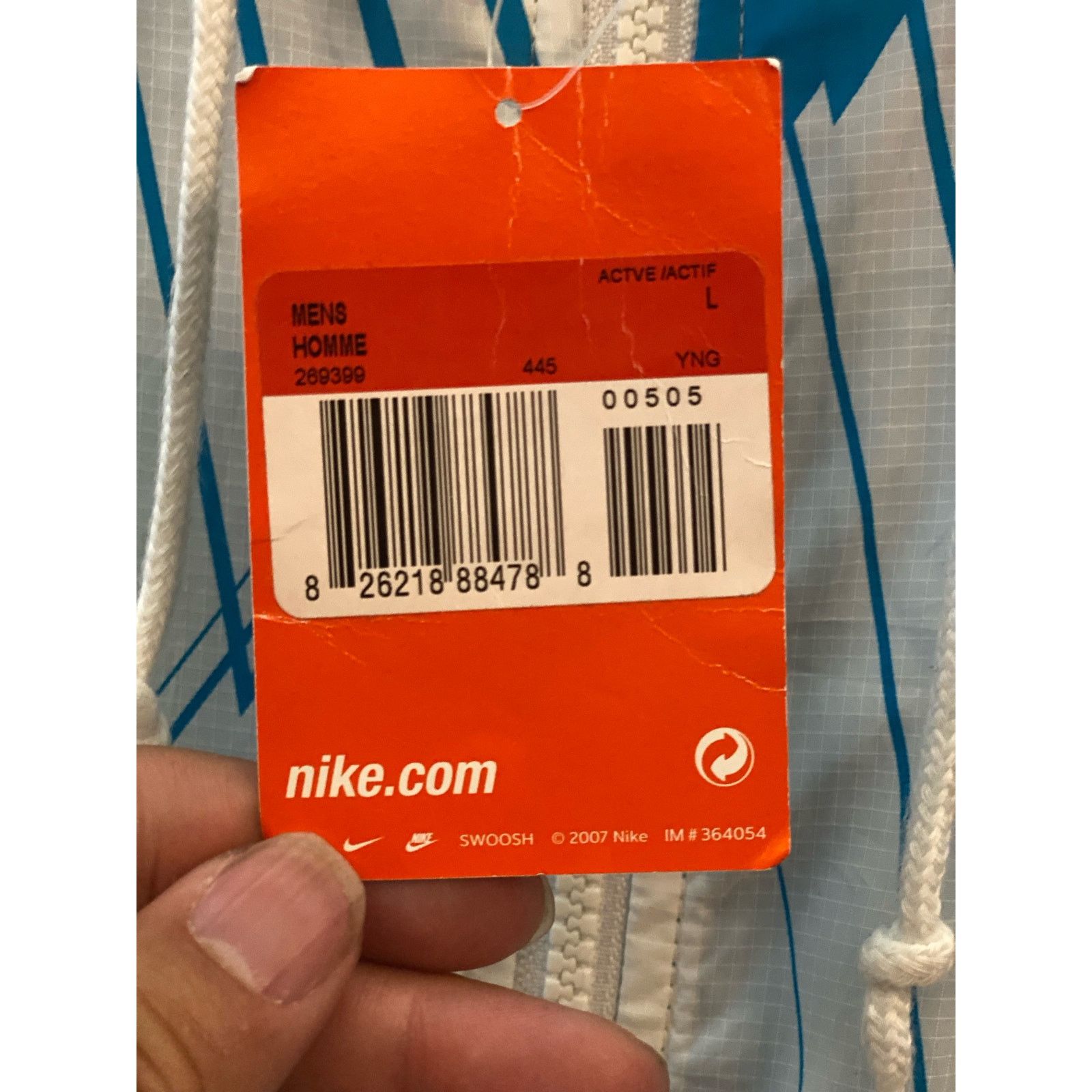 Nike vtg Nike Wind Breaker m large Size US L / EU 52-54 / 3 - 3 Thumbnail