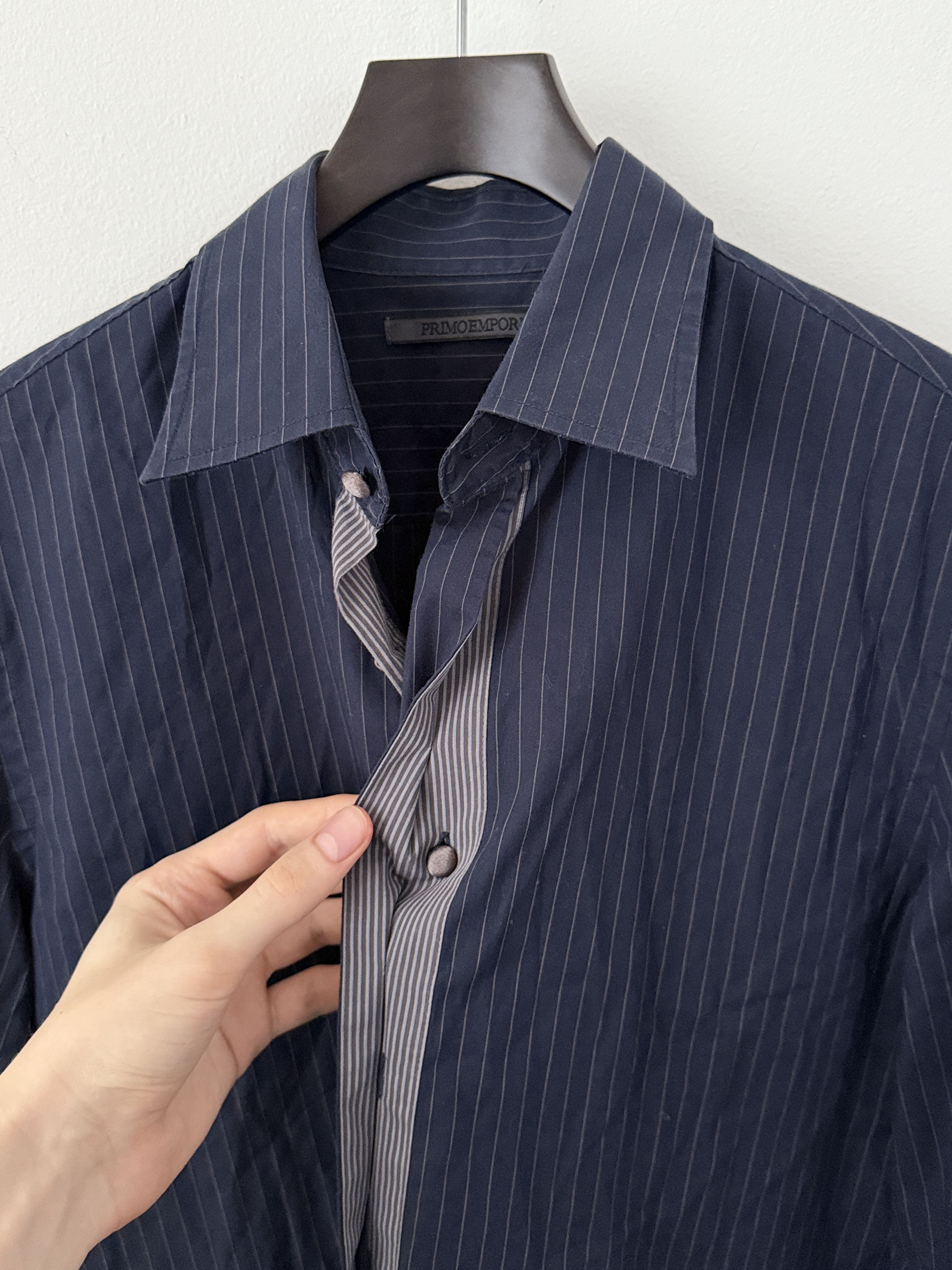 Other Primo Emporio Striped Button Up Shirt Size US L / EU 52-54 / 3 - 9 Thumbnail