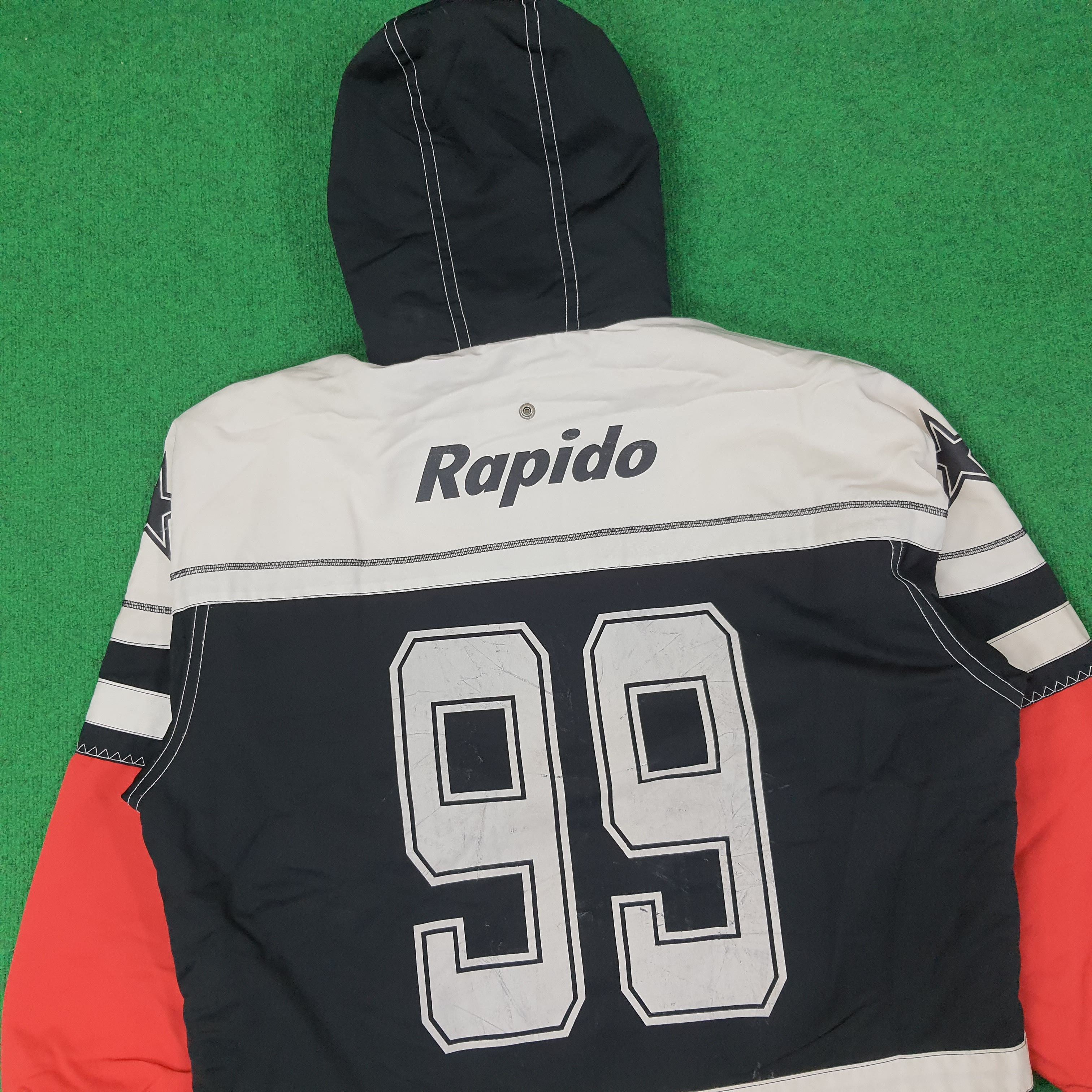 Vintage Vintage RAPIDO Sportswear Motorcycles Brand Jacket C251N4 Size US XXL / EU 58 / 5 - 5 Thumbnail