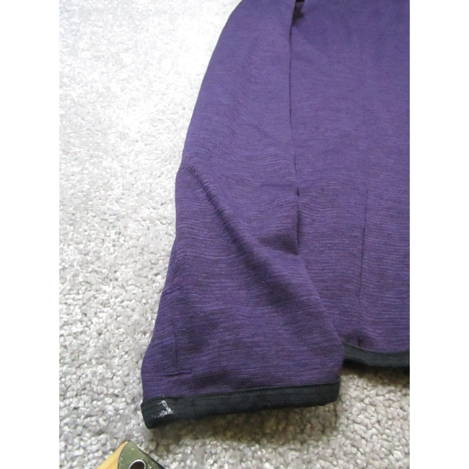 Under Armour Under Armour Running Sweater Womens Large Purple 1/4 Zip Mock Neck Activewear Pullover Size L / US 10 / IT 46 - 6 Thumbnail