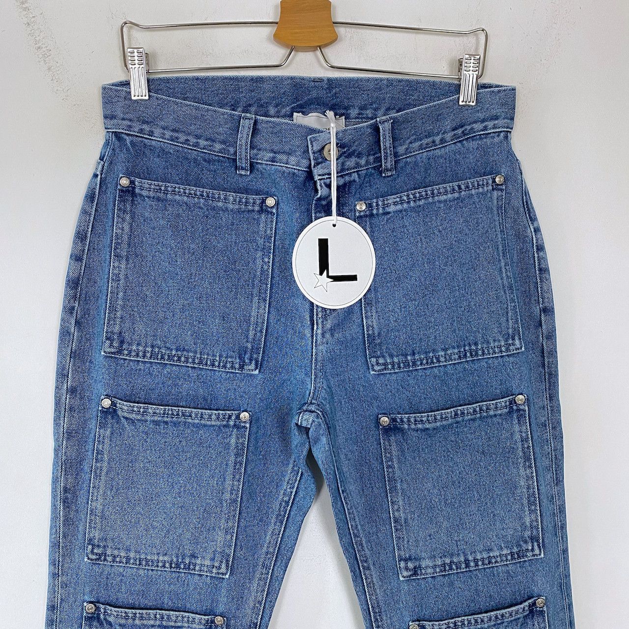Other LOURDES 20-POCKET DENIM JEANS Size US 30 / EU 46 - 2 Thumbnail