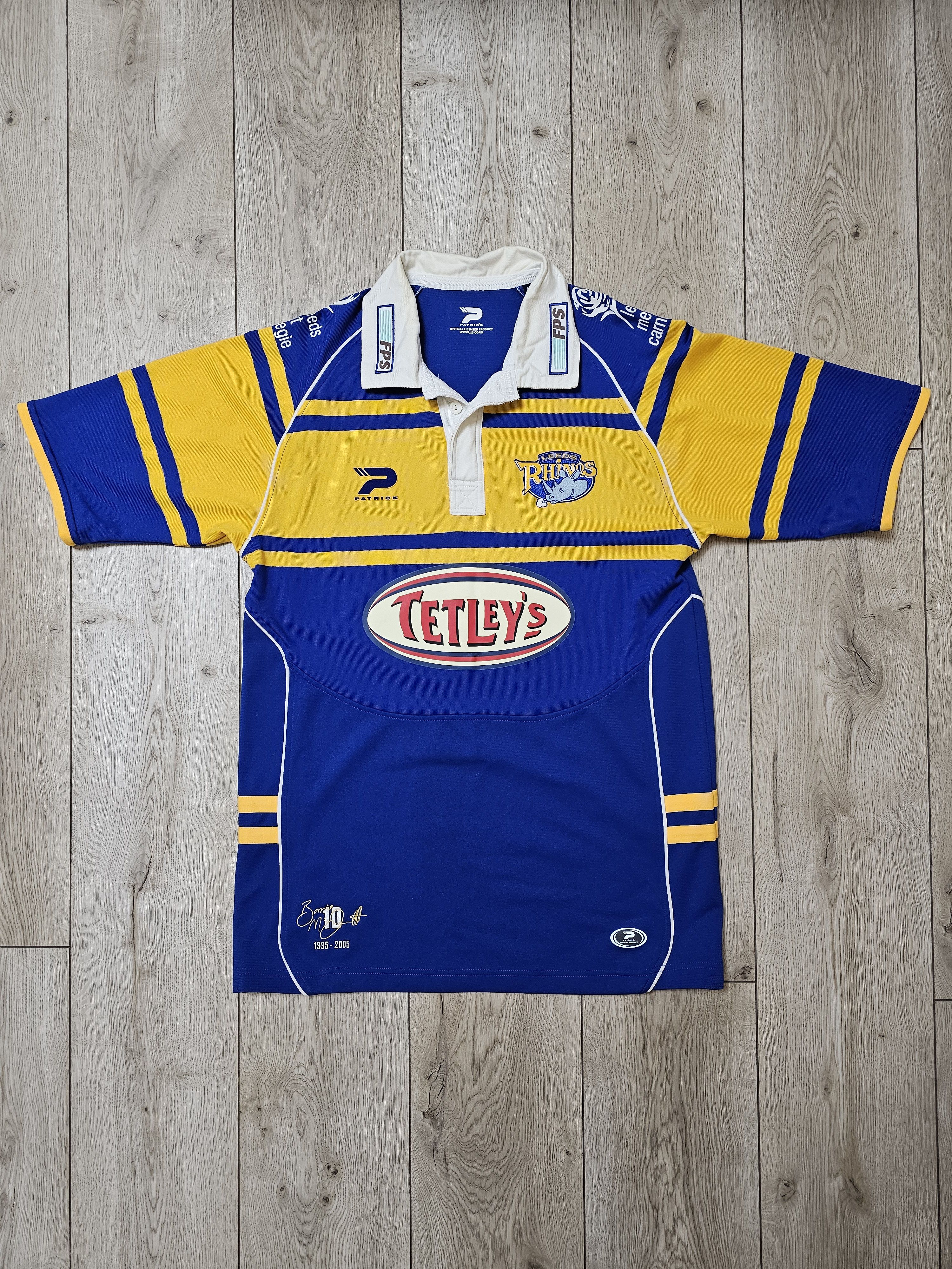 Vintage LEEDS RHINOS VINTAGE RUGBY JERSEY ENGLAND RUGBY JERSEY SHIRT Size US M / EU 48-50 / 2 - 1 Thumbnail