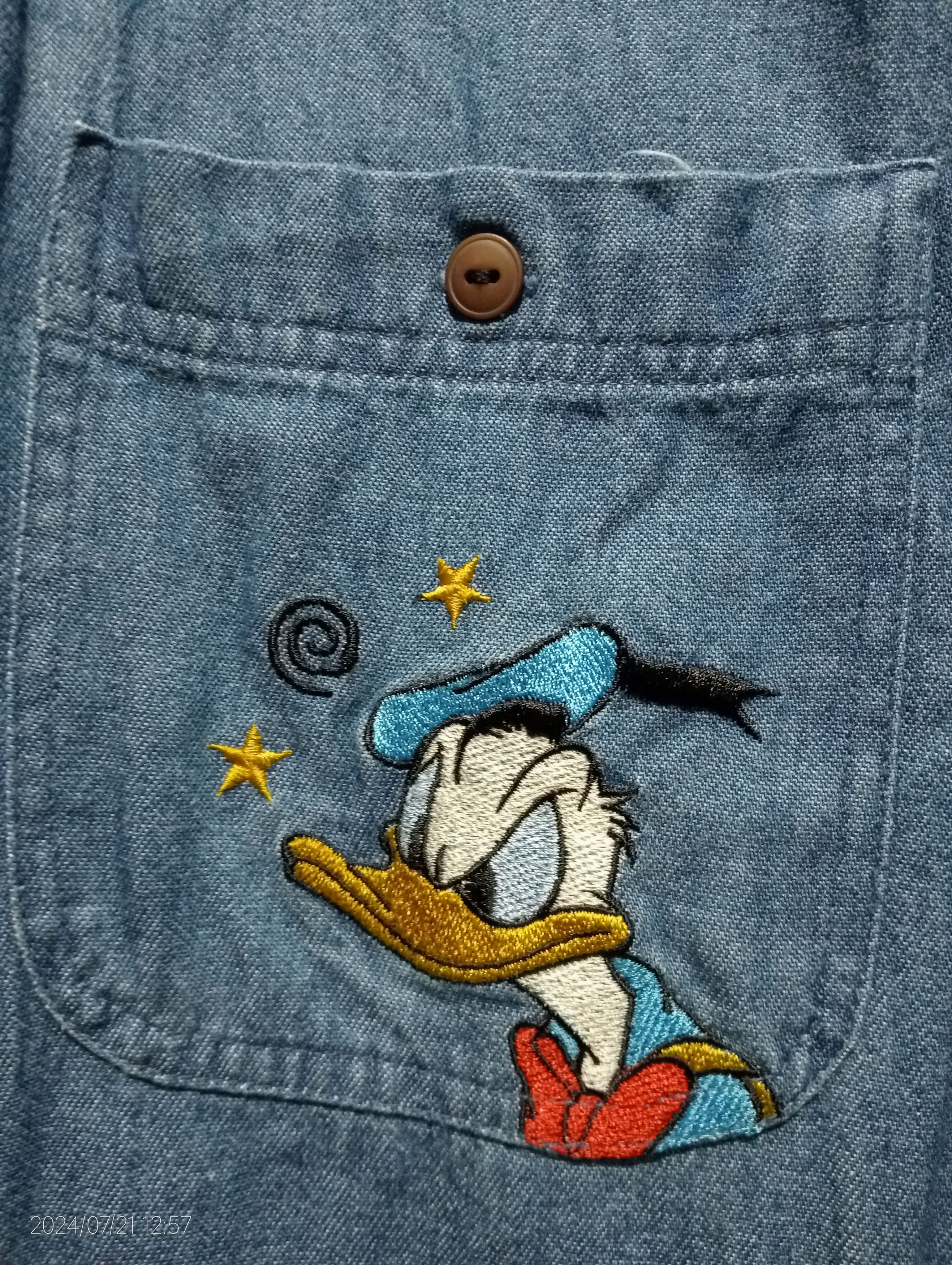 Mickey & Co. Vintage '90s Embroidery Mickey & Co. Button Down L/S Shirts Size US L / EU 52-54 / 3 - 6 Thumbnail