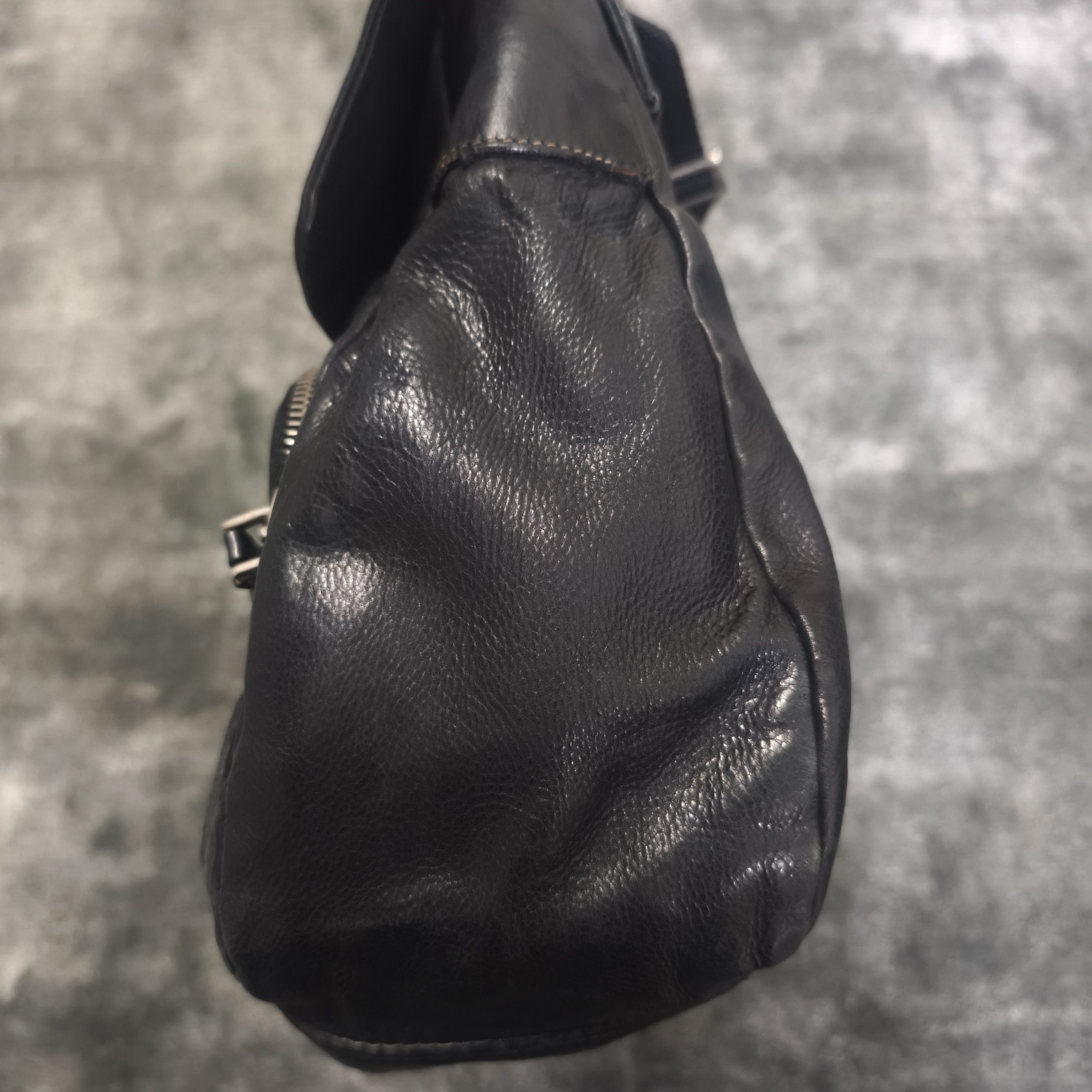 Prada PRADA Vintage Double Pocket Full Leather Bag Size ONE SIZE - 5 Thumbnail