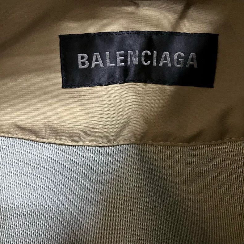Balenciaga Balenciaga Balenciaga Beige Hooded Long Sleeve Jacket-2506 Size US S / EU 44-46 / 1 - 2 Thumbnail