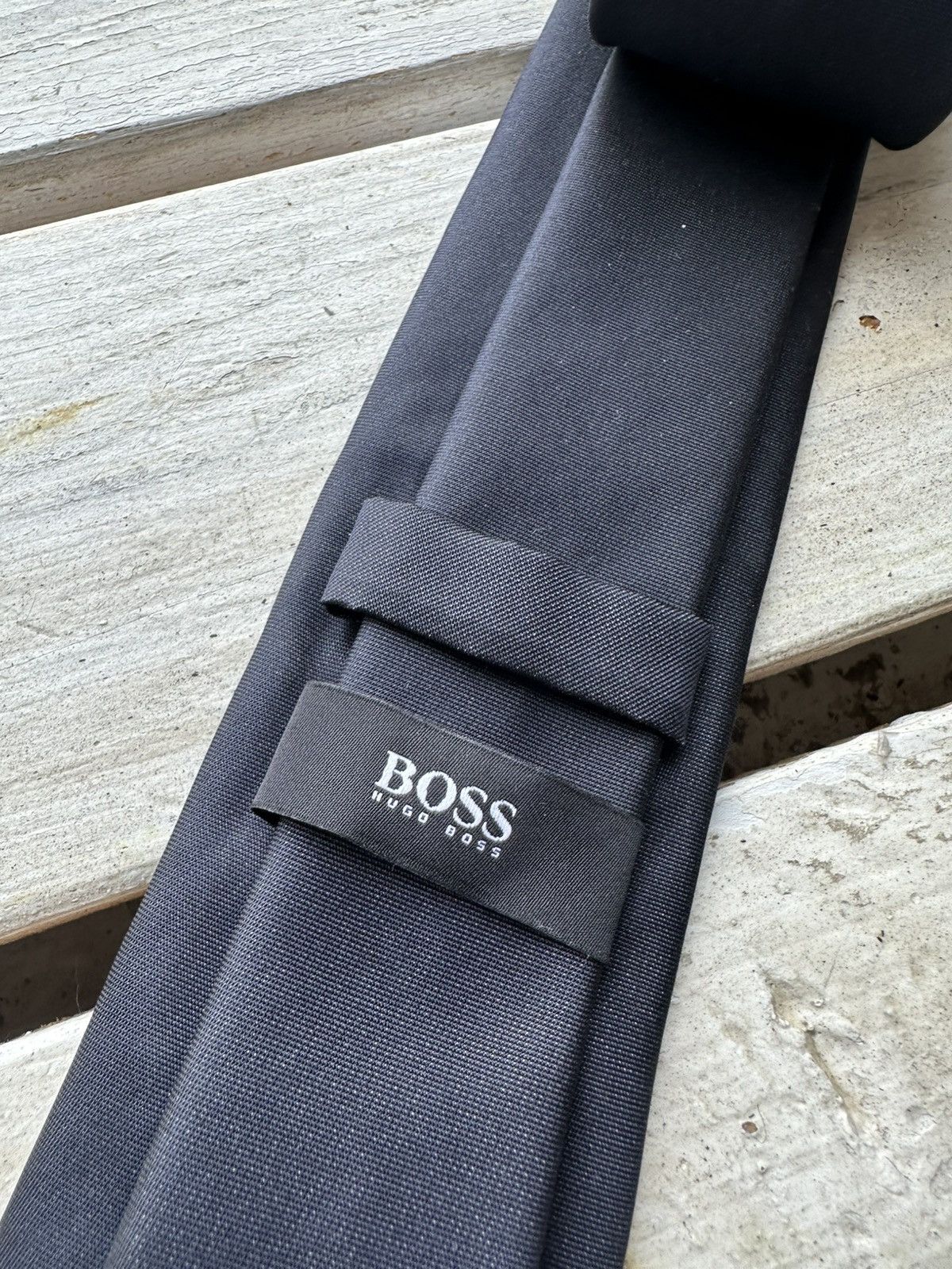 Hugo Boss 🚨Vintage Hugo Boss Tie Ties Luxury Streetwear old money Size ONE SIZE - 3 Thumbnail