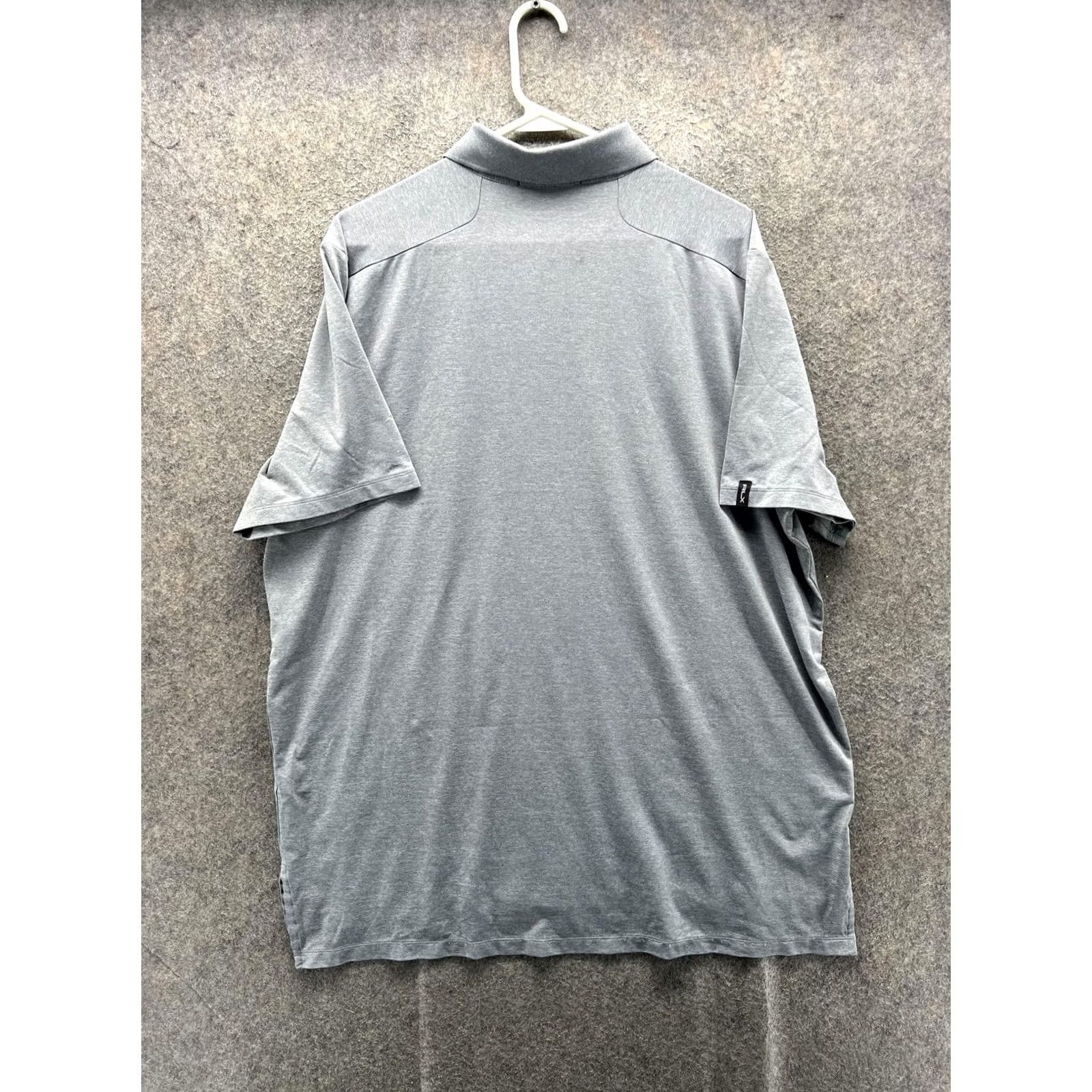 Ralph Lauren RLX Ralph Lauren Polo Shirt Mens XL Gray Golf Stretch Performance Club Logo Shirt Size US XL / EU 56 / 4 - 6 Thumbnail
