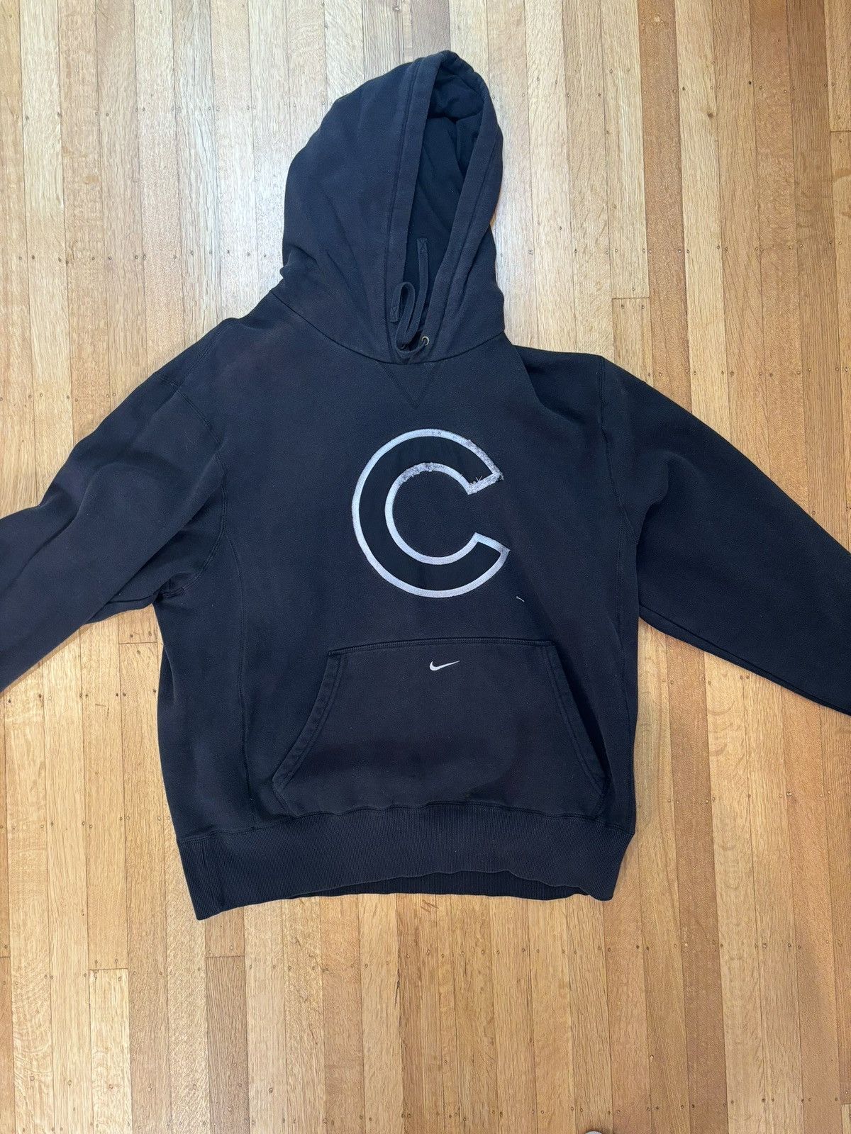 Nike × Vintage Vintage Nike Middle Swoosh Cubs Hoodie Men's Large Size US L / EU 52-54 / 3 - 1 Preview