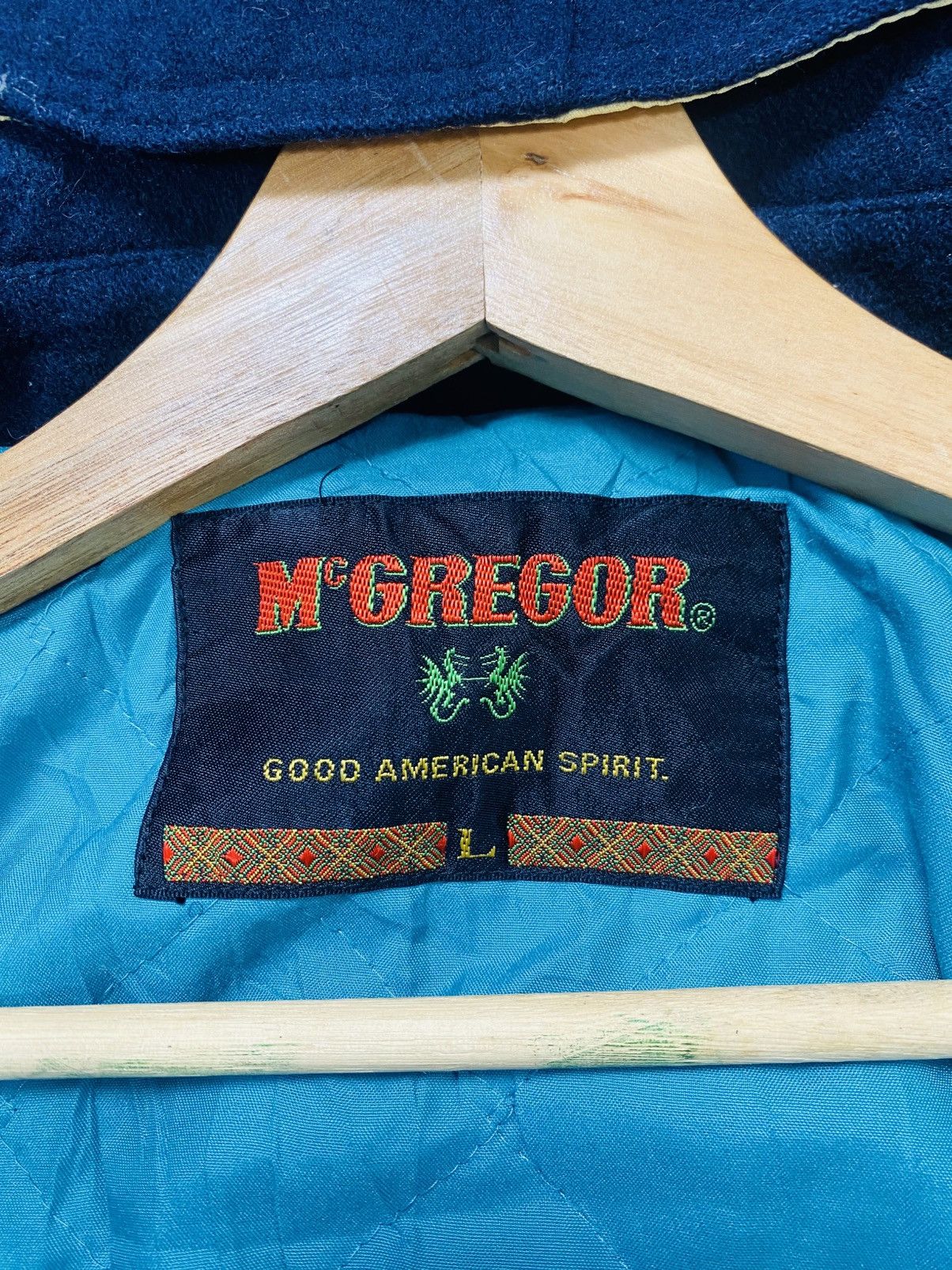 McGregor Vintage McGregor Zipper Hoodie Wool Jacket Size US XL / EU 56 / 4 - 14 Thumbnail