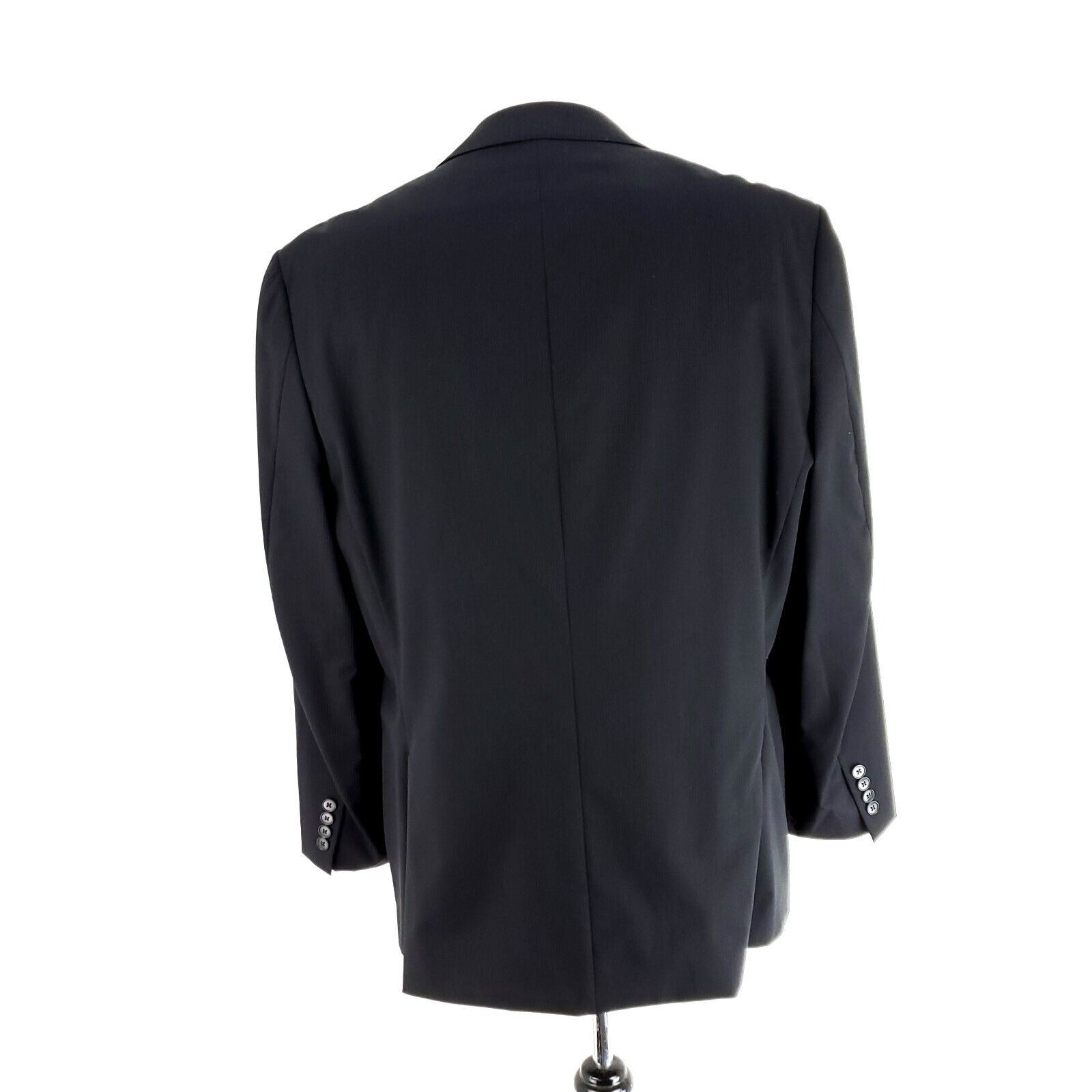 Calvin Klein Calvin Klein Wool 2 Button Blazer 42R Or Slim Fit 44R Gray H Size 42R - 5 Thumbnail