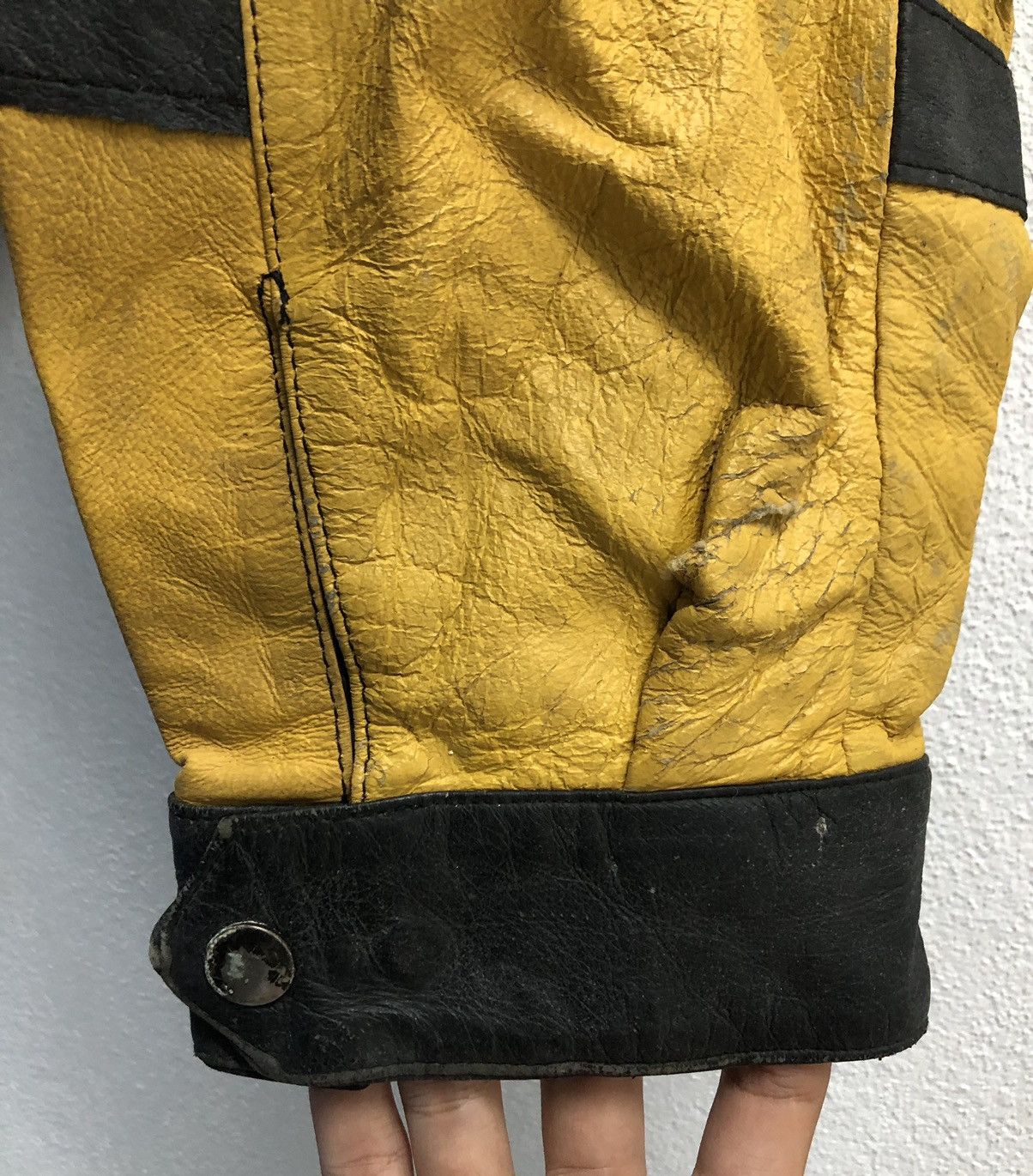 Leather Vintage Road Map Fight The Power Leather Jacket Size US L / EU 52-54 / 3 - 13 Thumbnail
