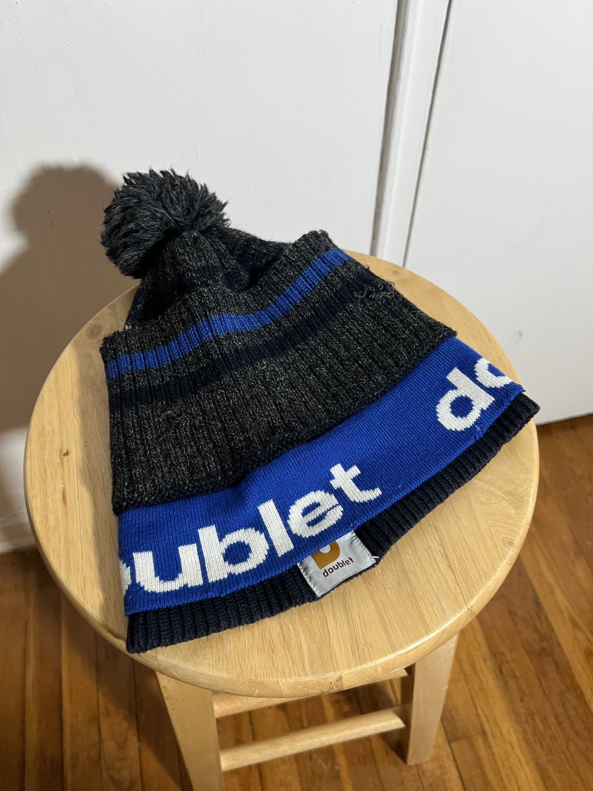 Doublet Doublet AW18 3 Layer Knit Cap Size ONE SIZE - 8 Thumbnail