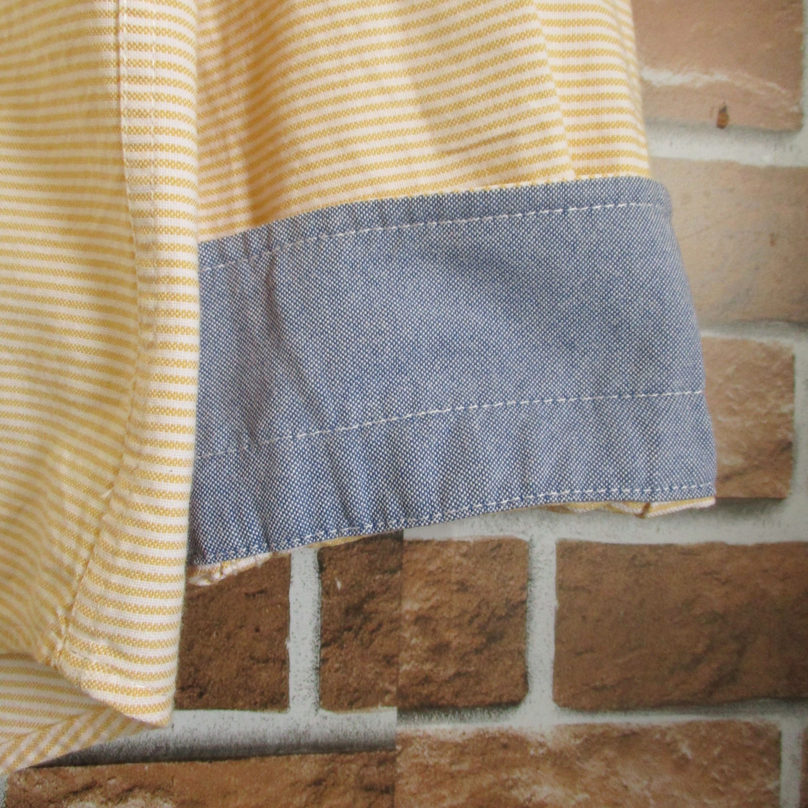 Kansai Yamamoto Up To You Striped Cotton Pleated Shirt Size US M / EU 48-50 / 2 - 7 Thumbnail