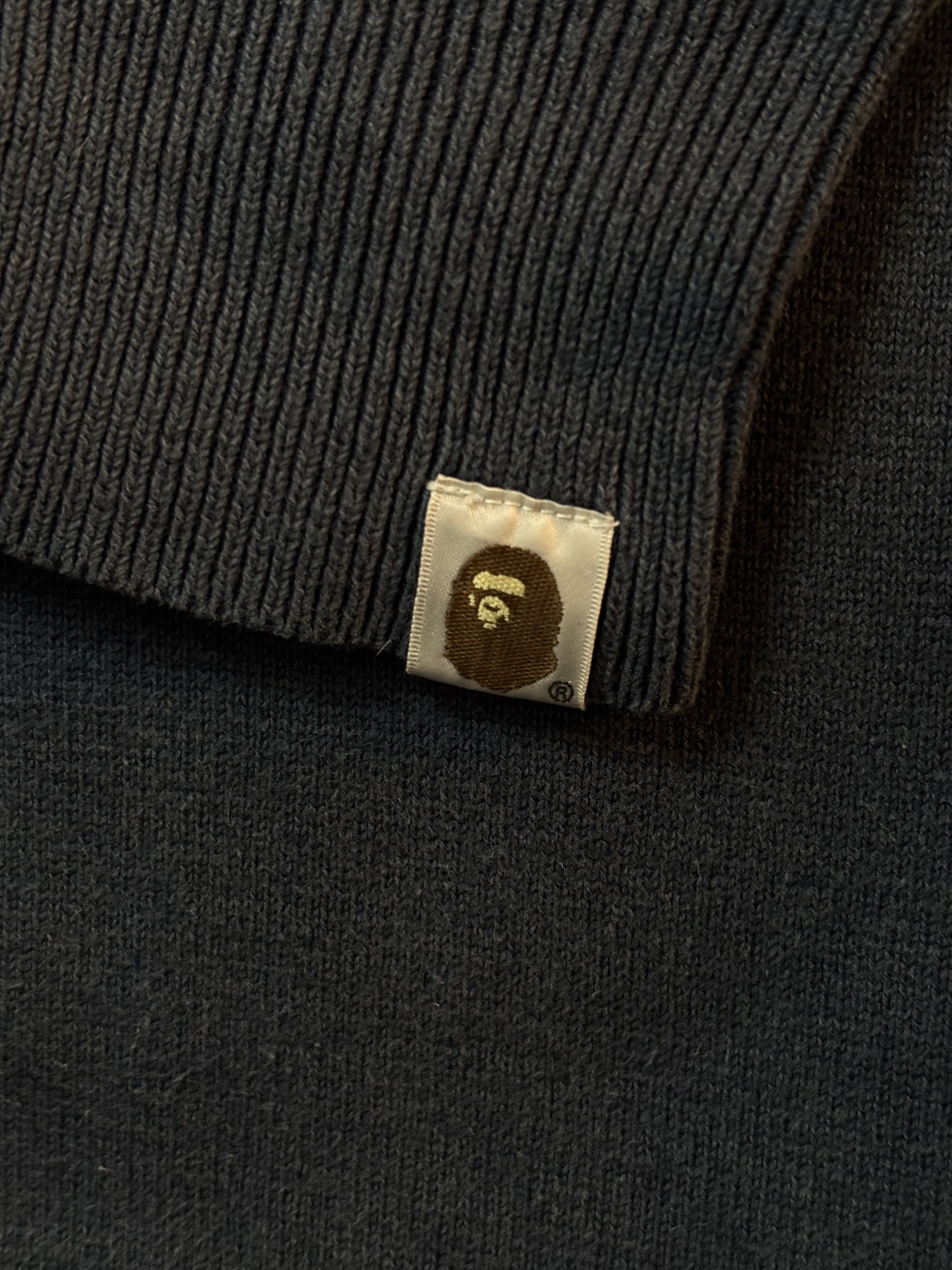 Bape Vintage Bape 93 Logo Embroidered Varsity Sweatshirt Large Size US L / EU 52-54 / 3 - 8 Thumbnail