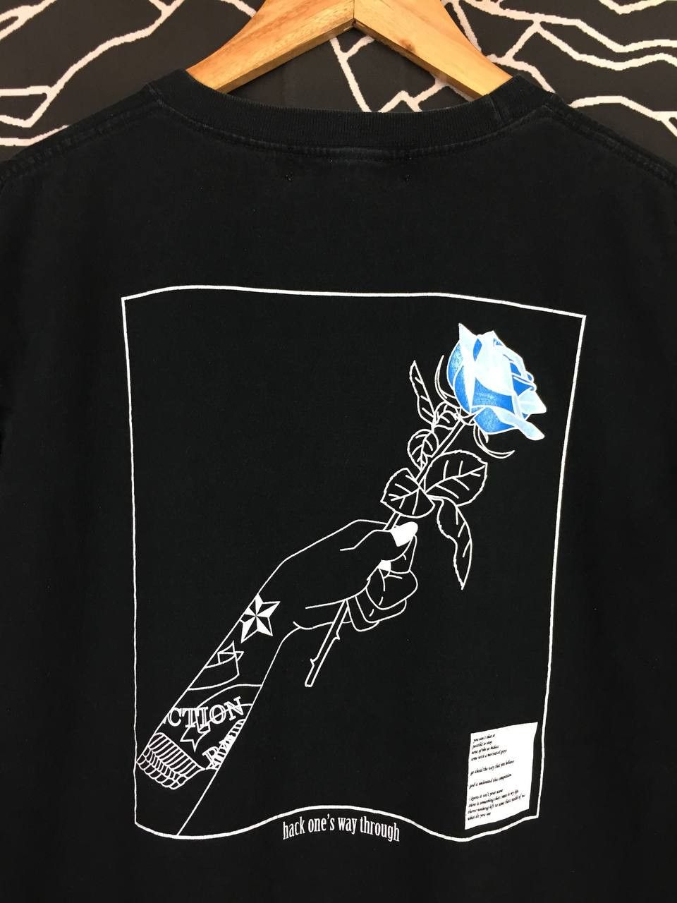 JACKROSE JACKROSE Hack One's Way Through Rose Graphic Tee Size US L / EU 52-54 / 3 - 4 Thumbnail