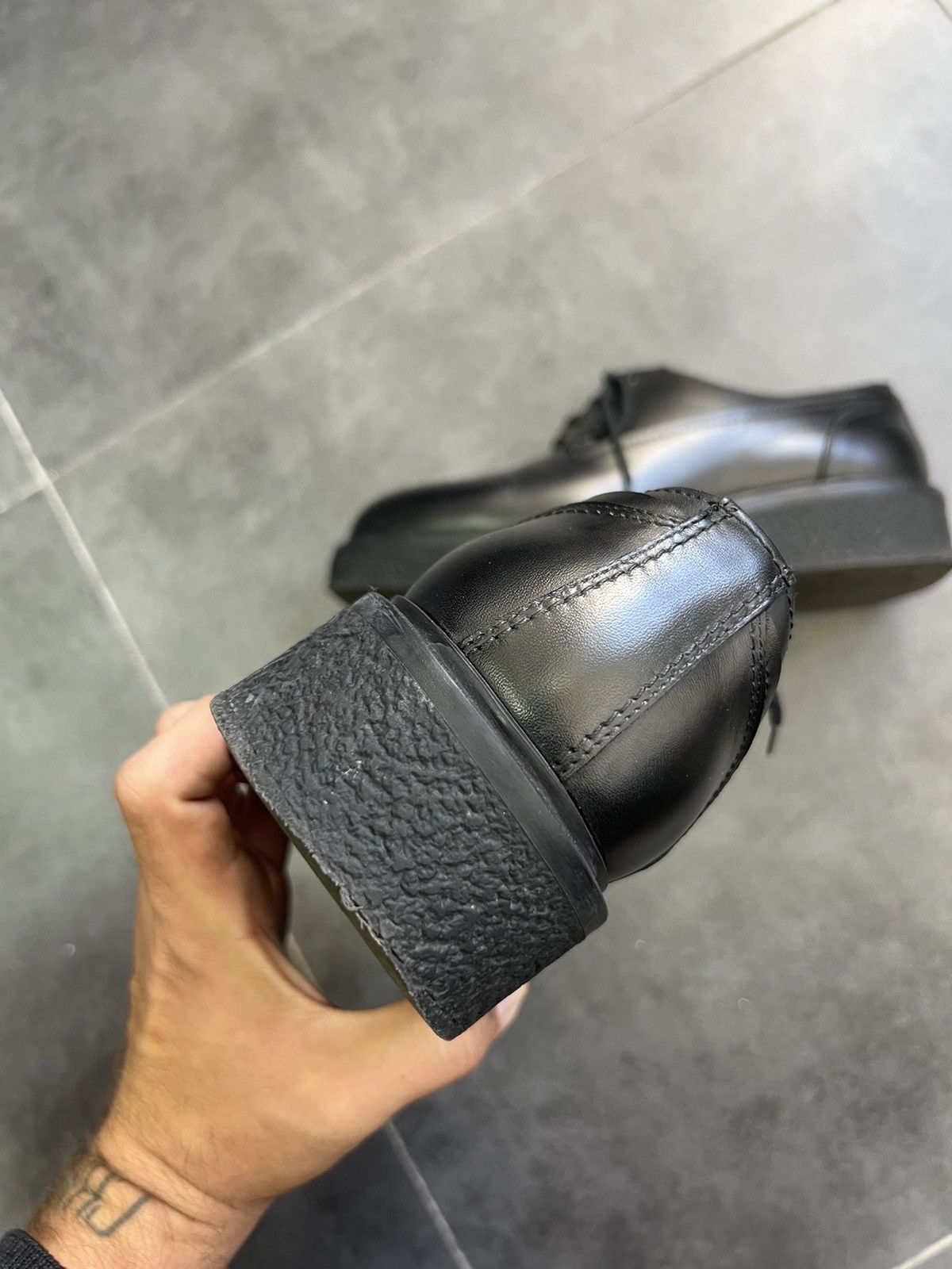 Lanvin Balenciaga steroid type Lanvin Round Toe Derby 43 Size US 10 / EU 43 - 5 Thumbnail