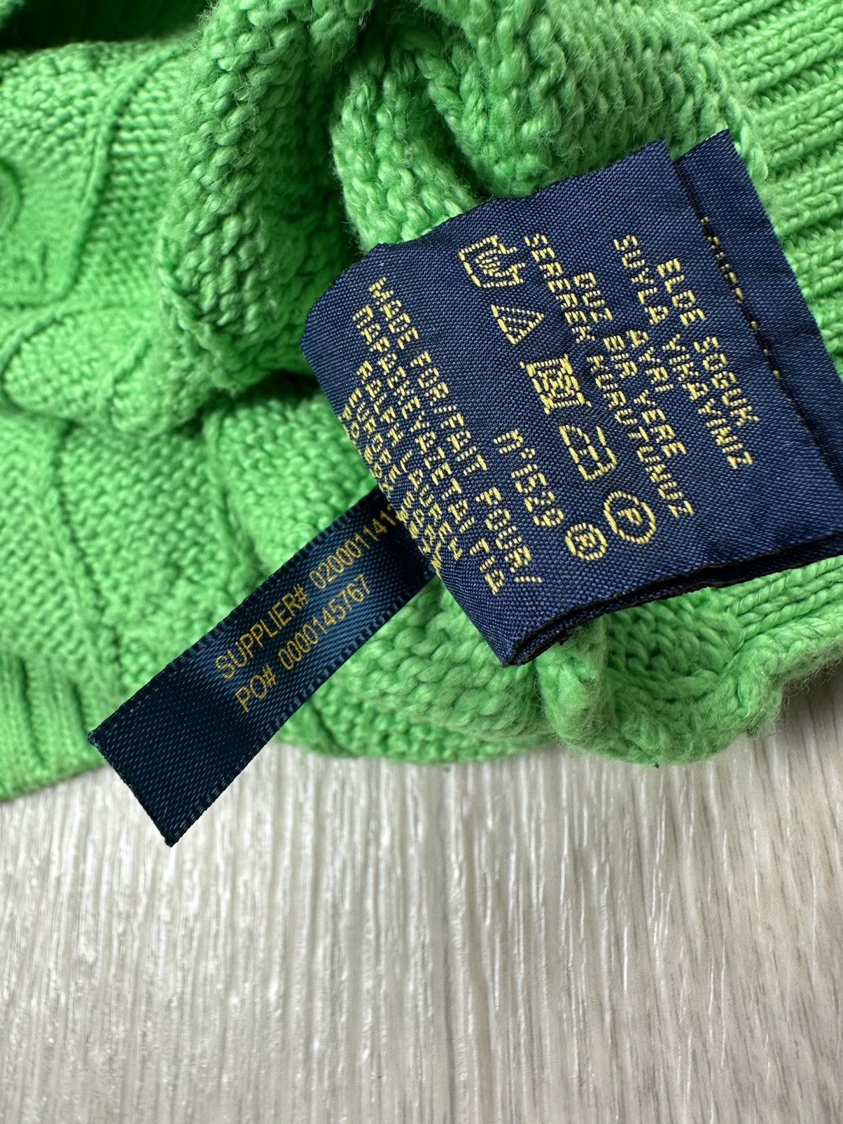 Polo Ralph Lauren Vintage Polo Ralph Lauren Wool Knit Sweater Size US XL / EU 56 / 4 - 9 Thumbnail