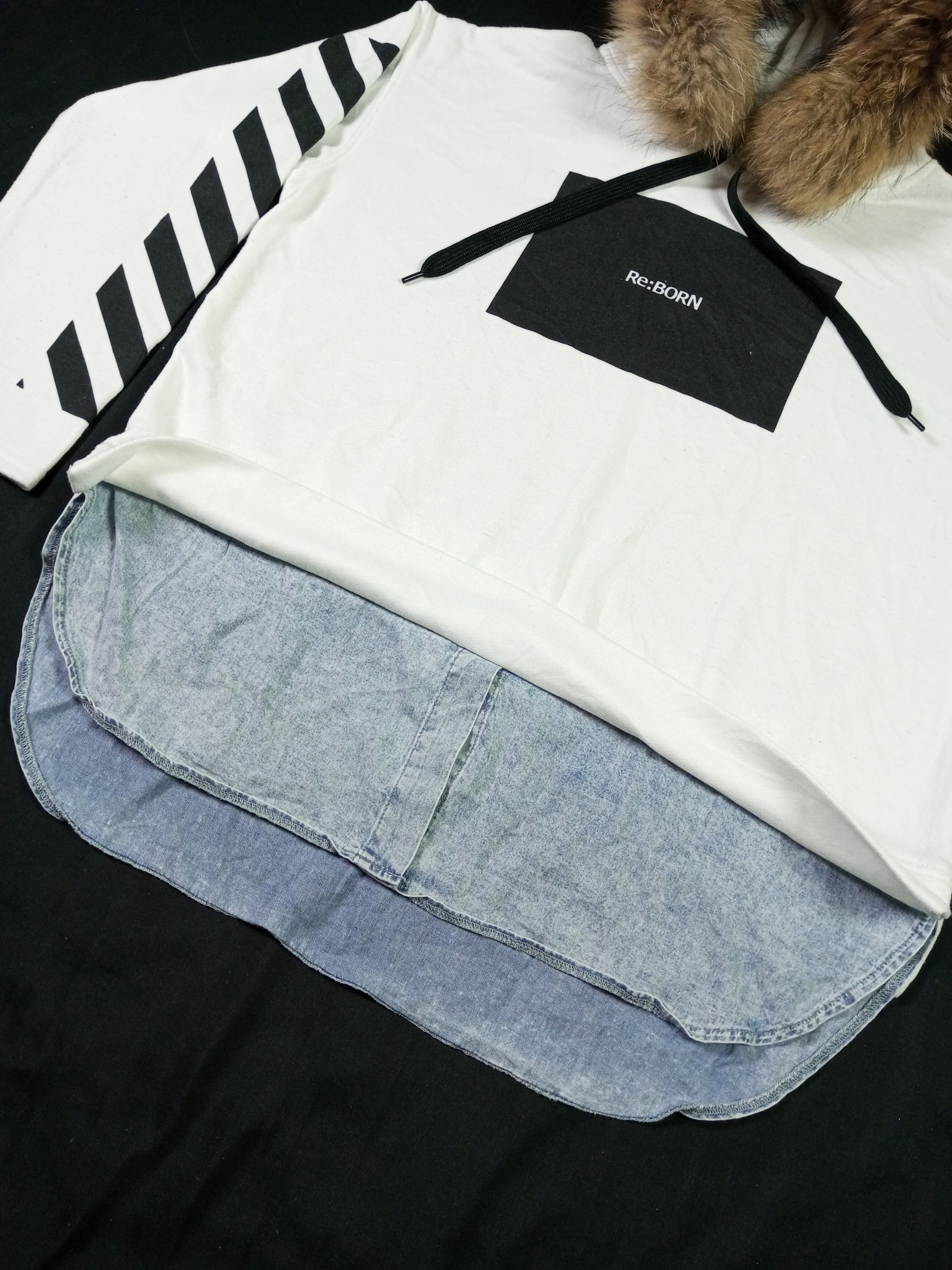 Japanese Brand Lunacion Double Layer Oversize Fur Hoodie If6was9 Lgb Style Size US M / EU 48-50 / 2 - 5 Thumbnail