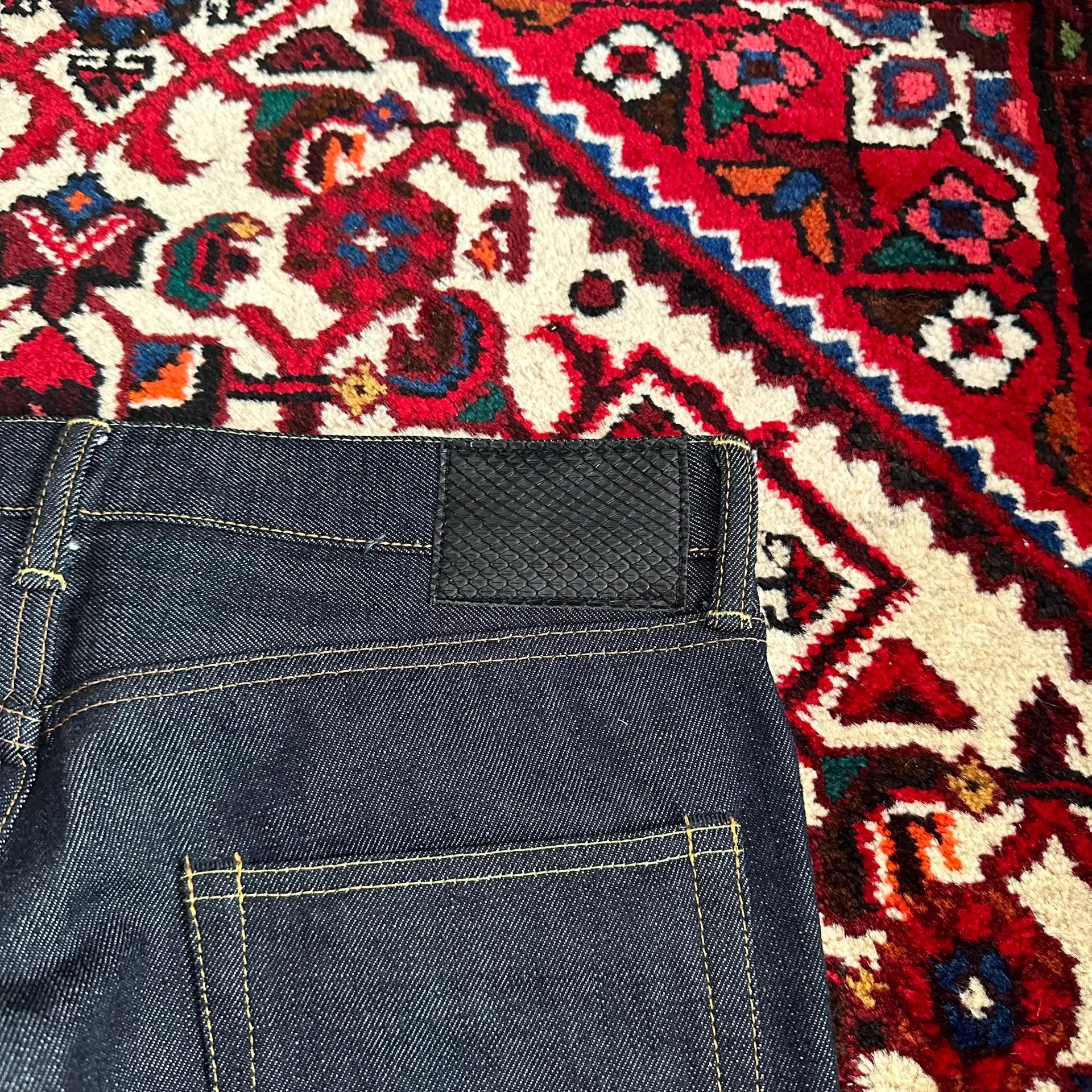 Visvim visvim 04R black raw denim jeans w32l30 Size US 32 / EU 48 - 5 Thumbnail