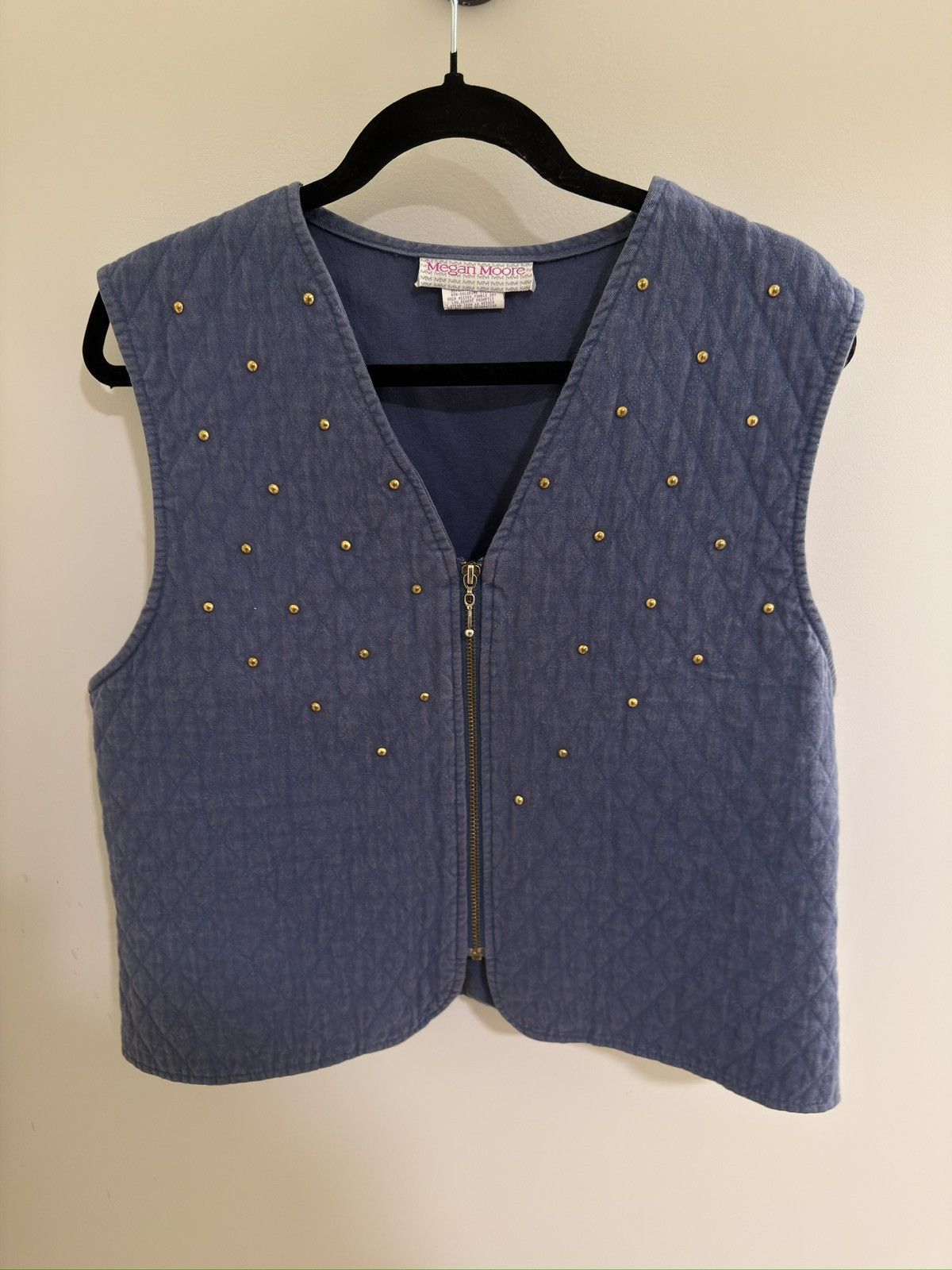 Vintage Vintage Megan Moore Vest Size XL / US 12-14 / IT 48-50 - 1 Thumbnail