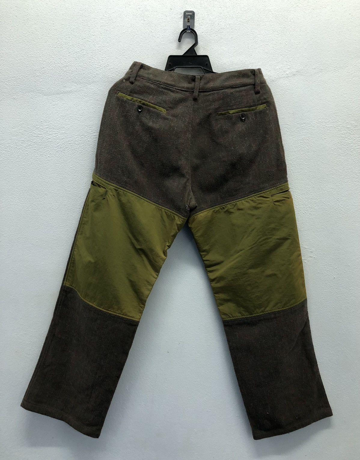 Japanese Brand Vintage Japanese Brand Black Name Pants Size US 31 - 2 Thumbnail