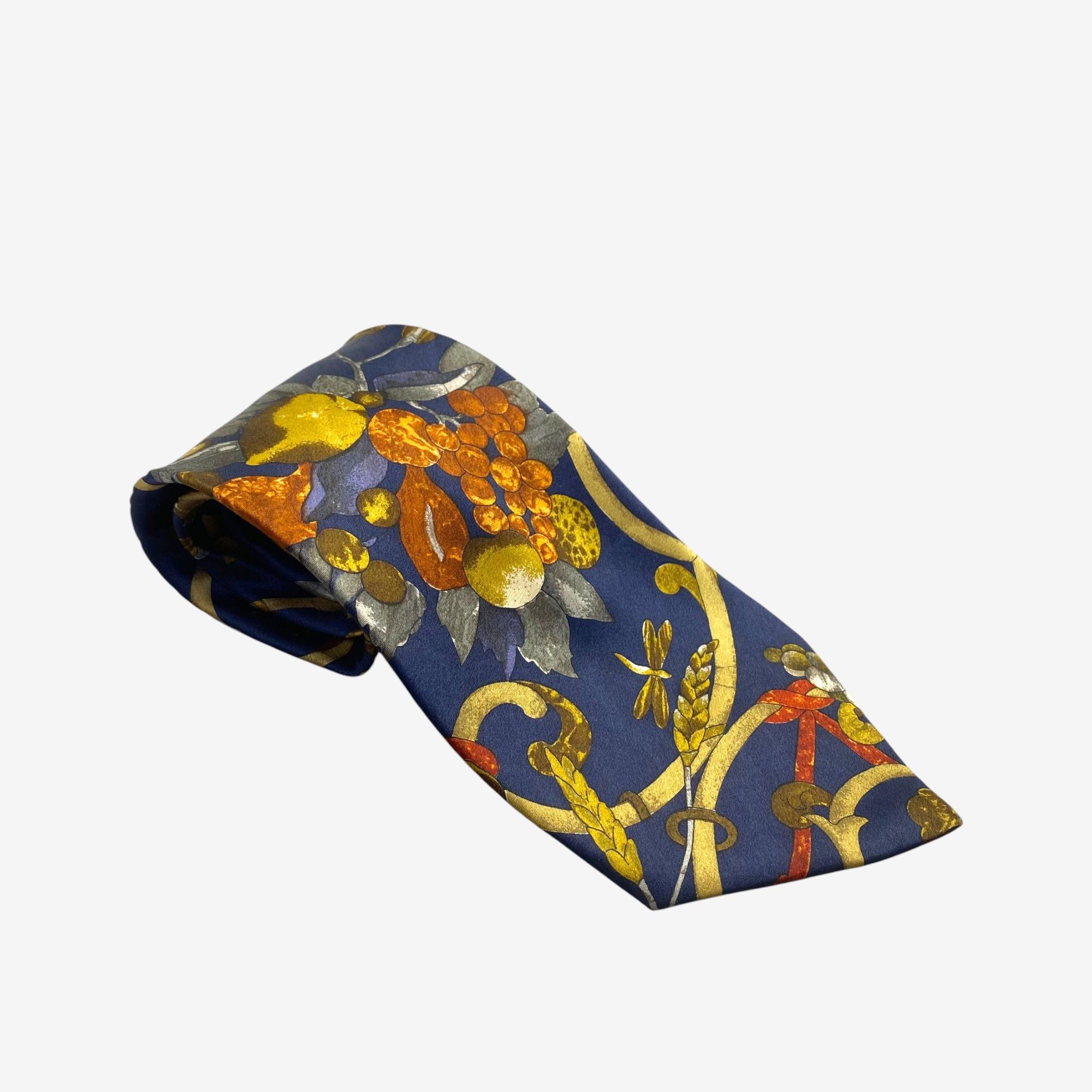Lanvin Vintage Lanvin SILK Necktie Cravate Pure Silk Neck Tie Size ONE SIZE - 1 Thumbnail