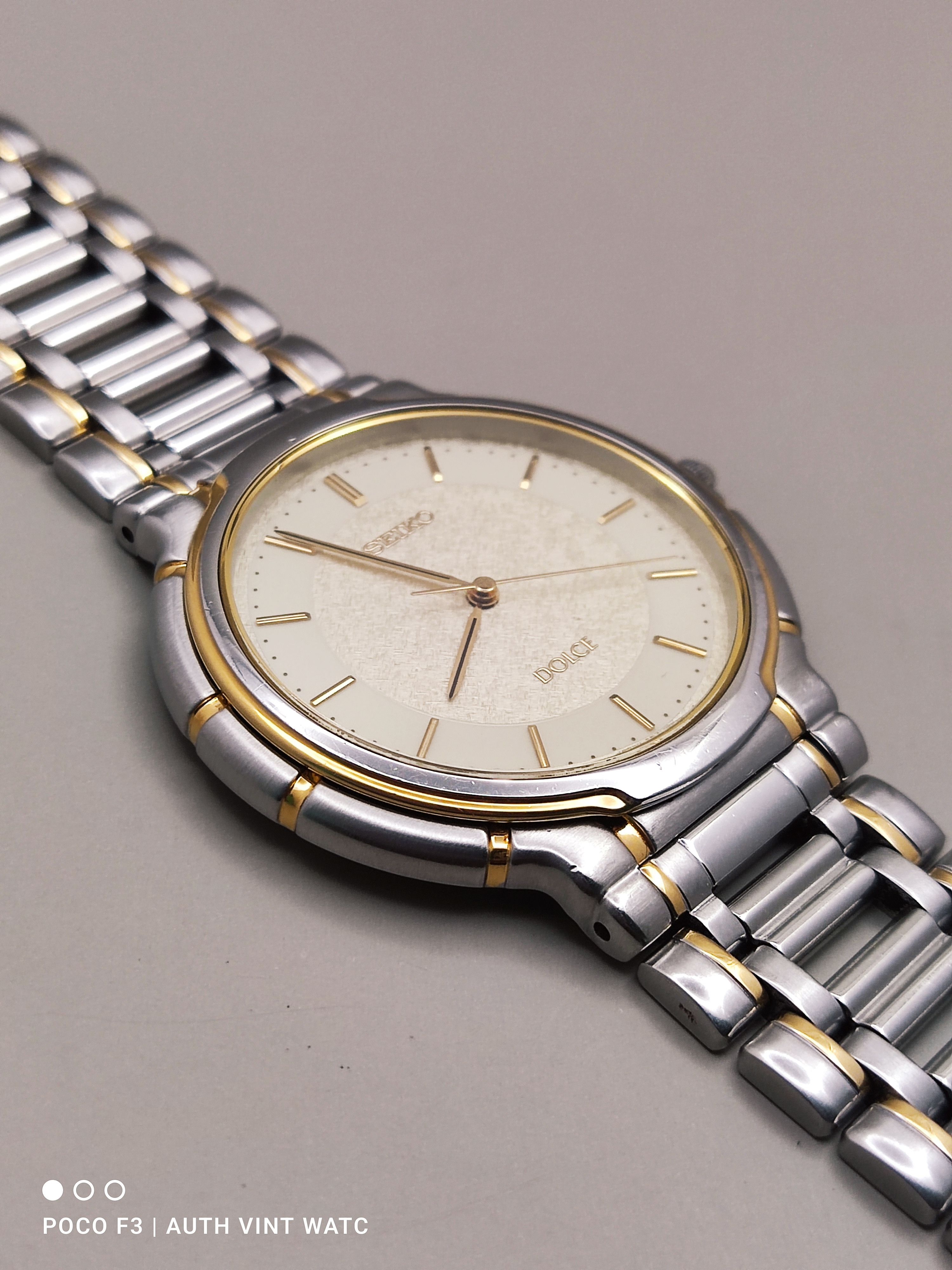 Seiko Authentic Vintage Seiko Dolce Textured Dial Men Watch Size ONE SIZE - 12 Thumbnail