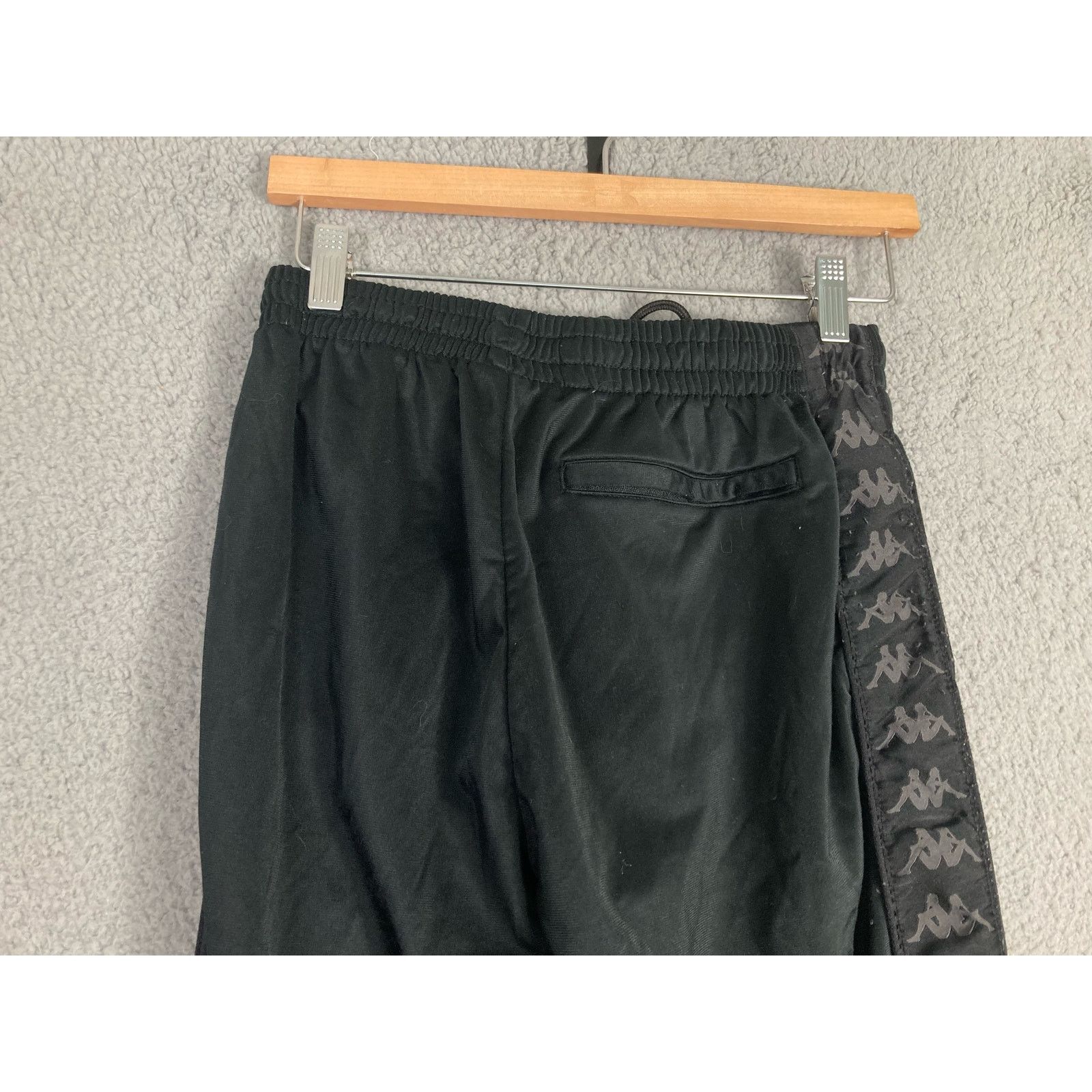 Kappa Kappa Women's Black Sweatpants Size M Comfortable Casual Size 28" / US 6 / IT 42 - 10 Thumbnail