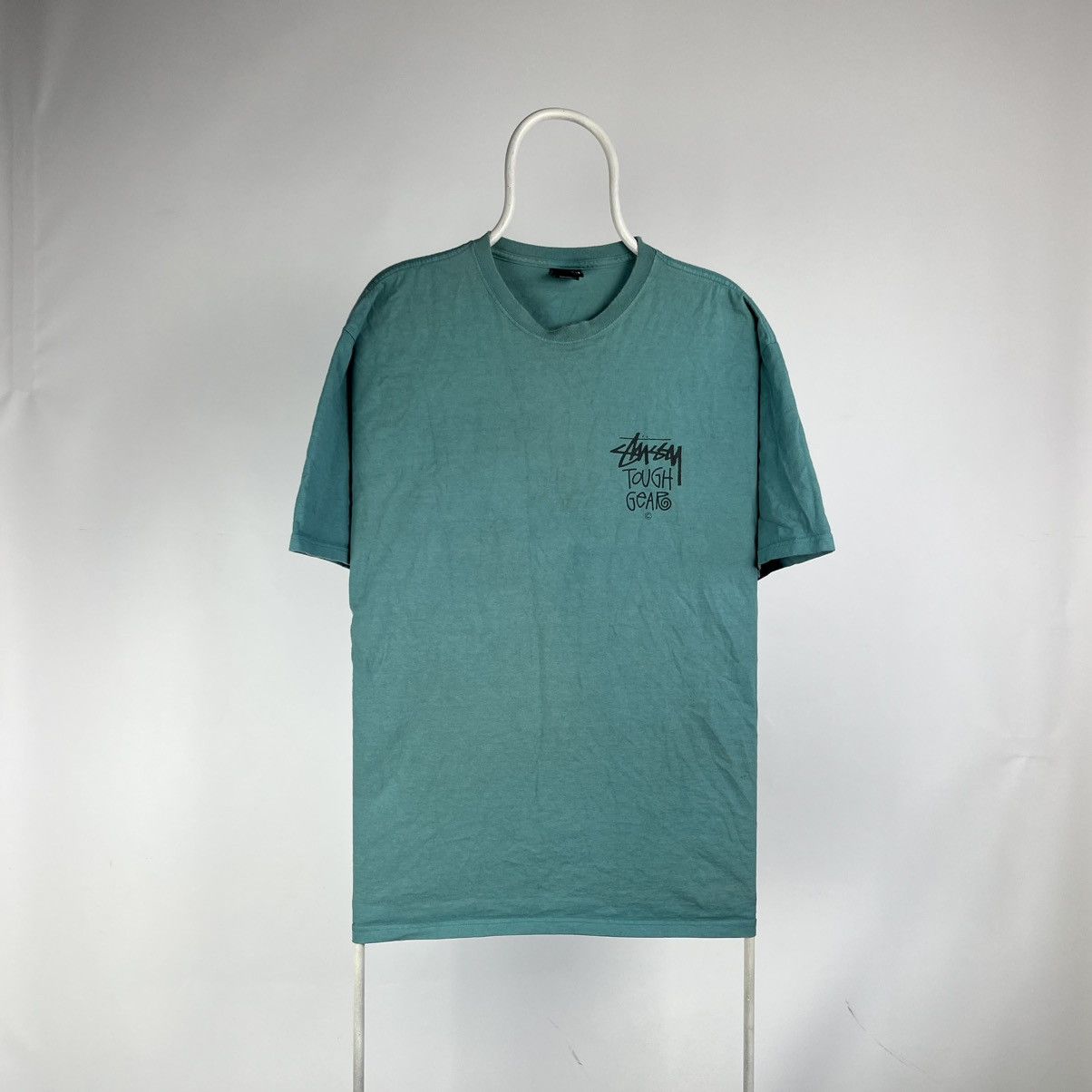 Stussy Stussy tough gear tshirt spell out size XLarge Size US XL / EU 56 / 4 - 2 Thumbnail