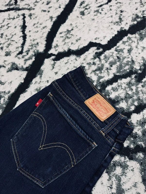 Levi's Levis 601 pin skinny jeans navy blue 30 Size 30" / US 8 / IT 44 - 3 Thumbnail