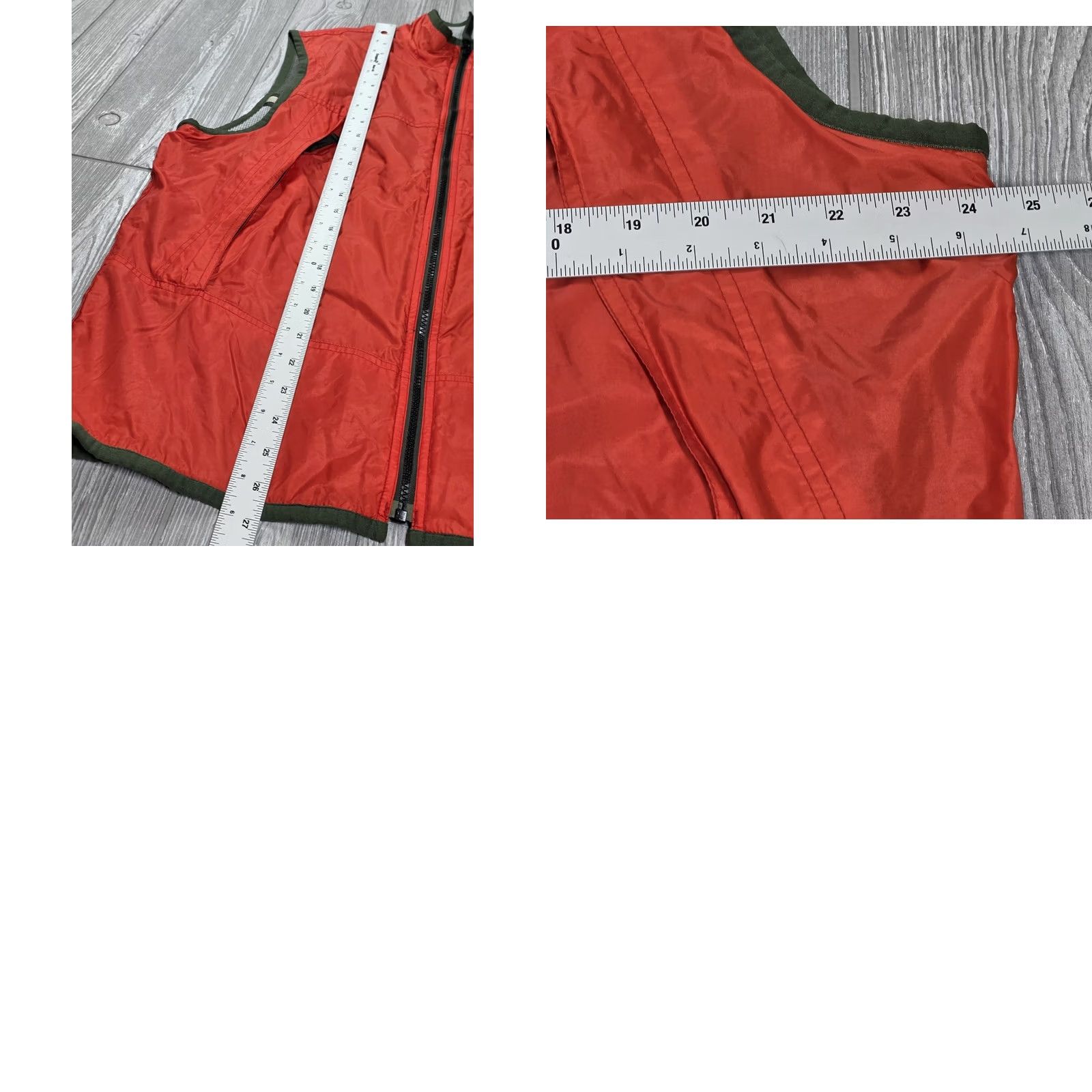 Gap VINTAGE Gap Jacket Men L Orange Thermal Lined Full Zip Nylon Safari Anorak Zip Pockets Logo 90s Outdoor Clothing Mens Size US L / EU 52-54 / 3 - 10 Thumbnail