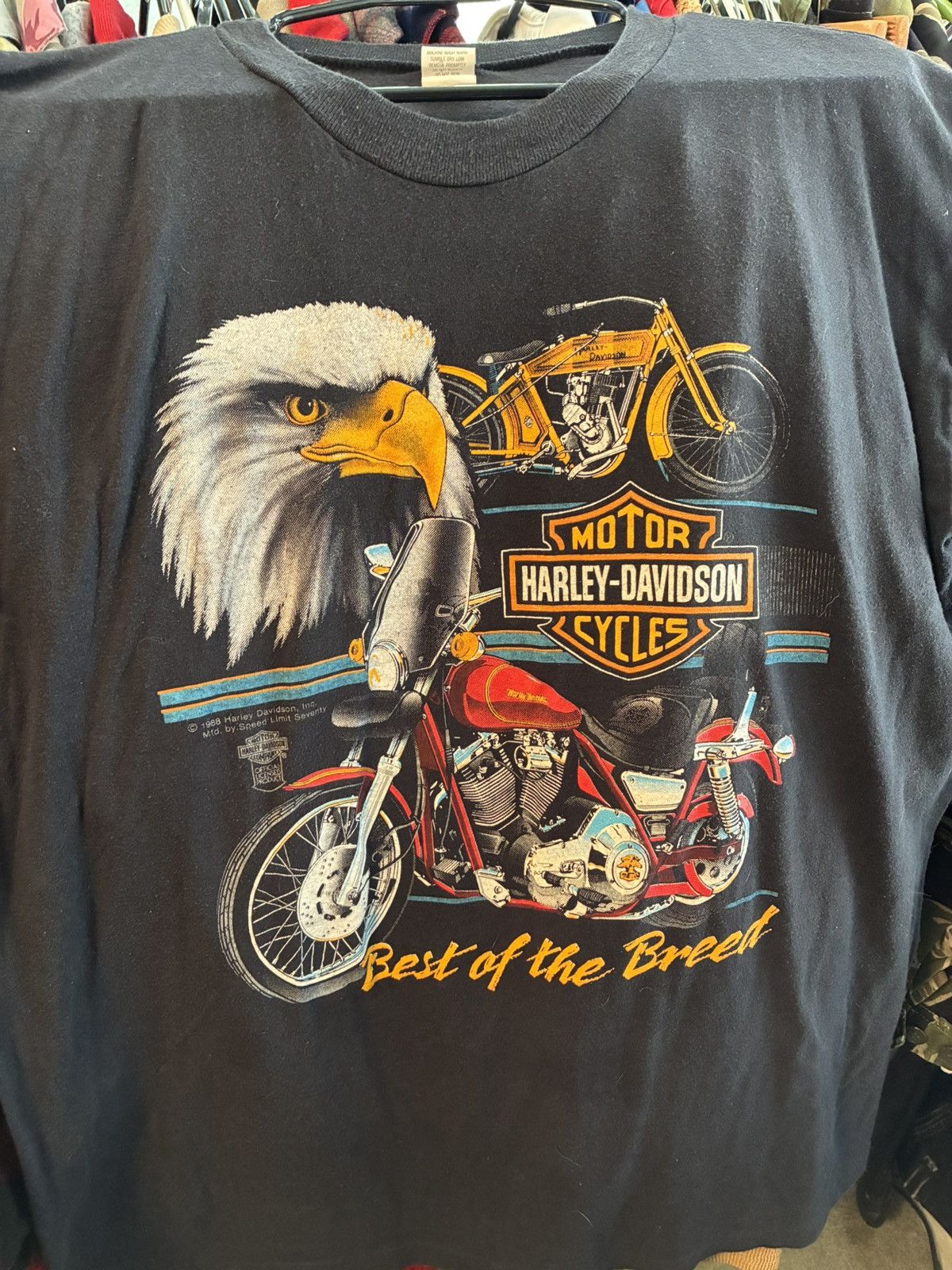 Harley Davidson Vintage 1980’s Harley Davidson shirt Size US XL / EU 56 / 4 - 2 Thumbnail